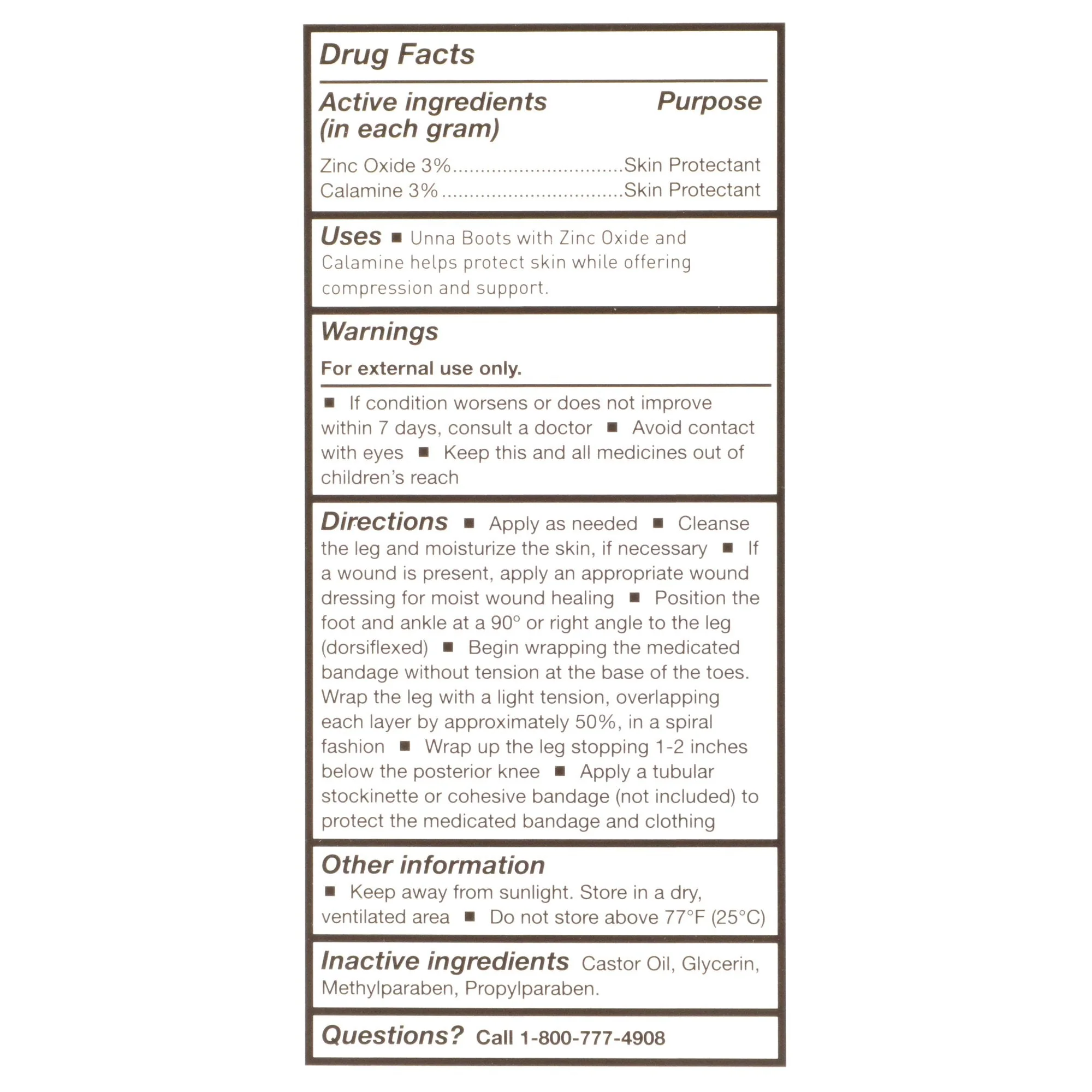 McKesson Brand McKesson Unna Boot with Calamine and Zinc Oxide, 3 Inch x 10 Yard (12/CS) - Image 5