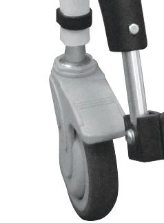 Drive DeVilbiss Healthcare drive Caster with Leg for use with NRS185006/7 Aluminum Shower Commode Chair