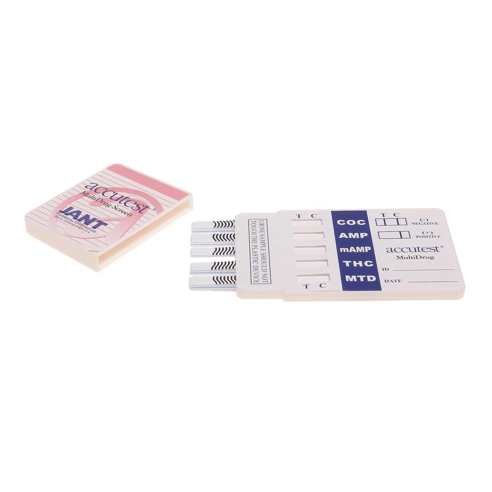 Jant Pharmacal Corp Accutest 5-Drug Panel Drugs of Abuse Test (25/BX) - Image 2