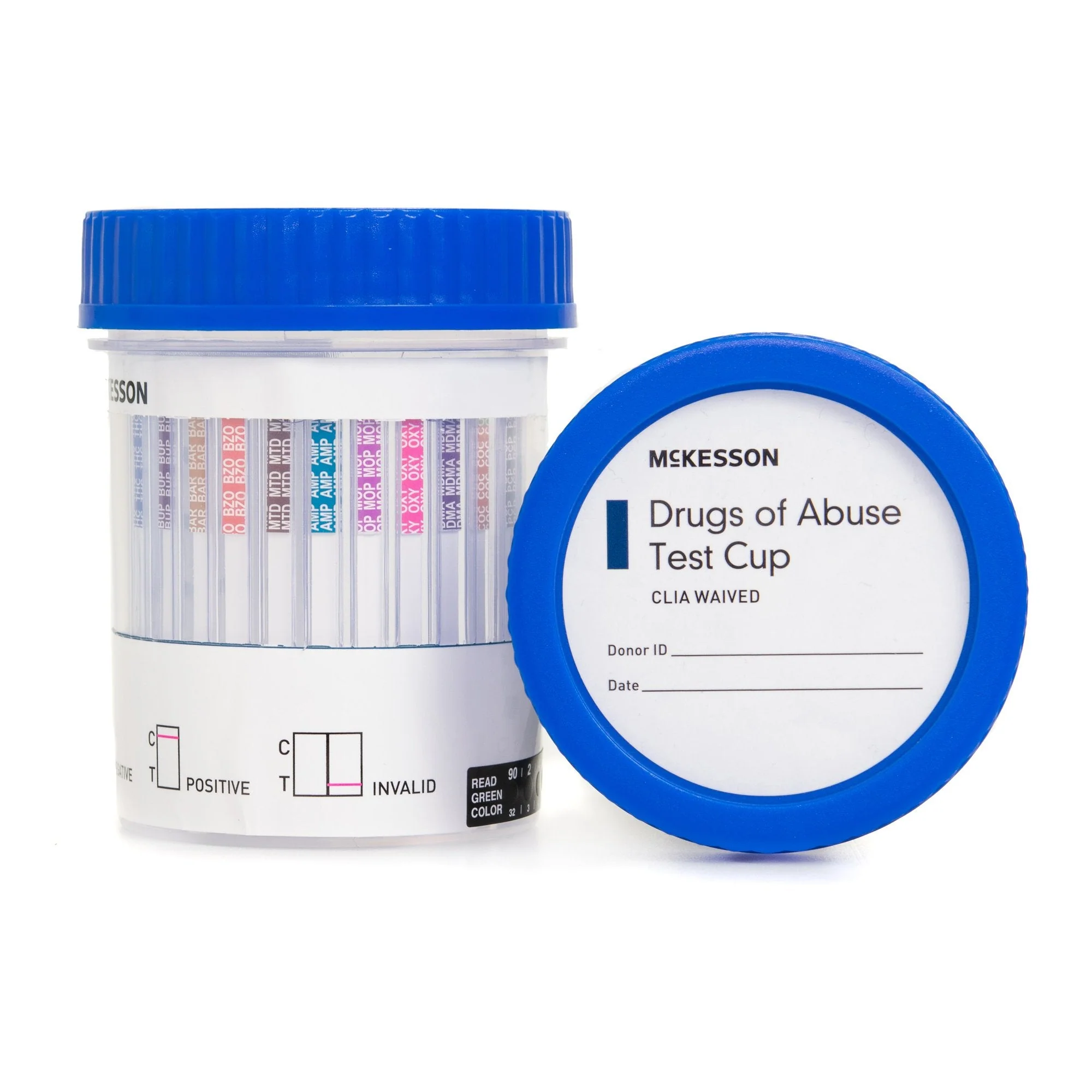 McKesson Brand McKesson 12-Drug Panel with Adulterants Drugs of Abuse Test (100/CS)