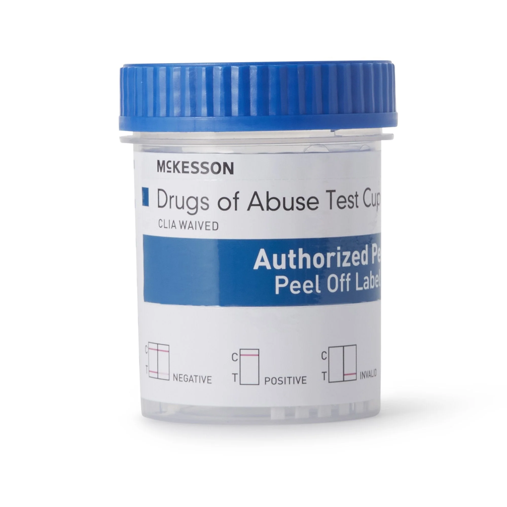 McKesson Brand McKesson 10-Drug Panel with Adulterants Drugs of Abuse Test (100/CS)