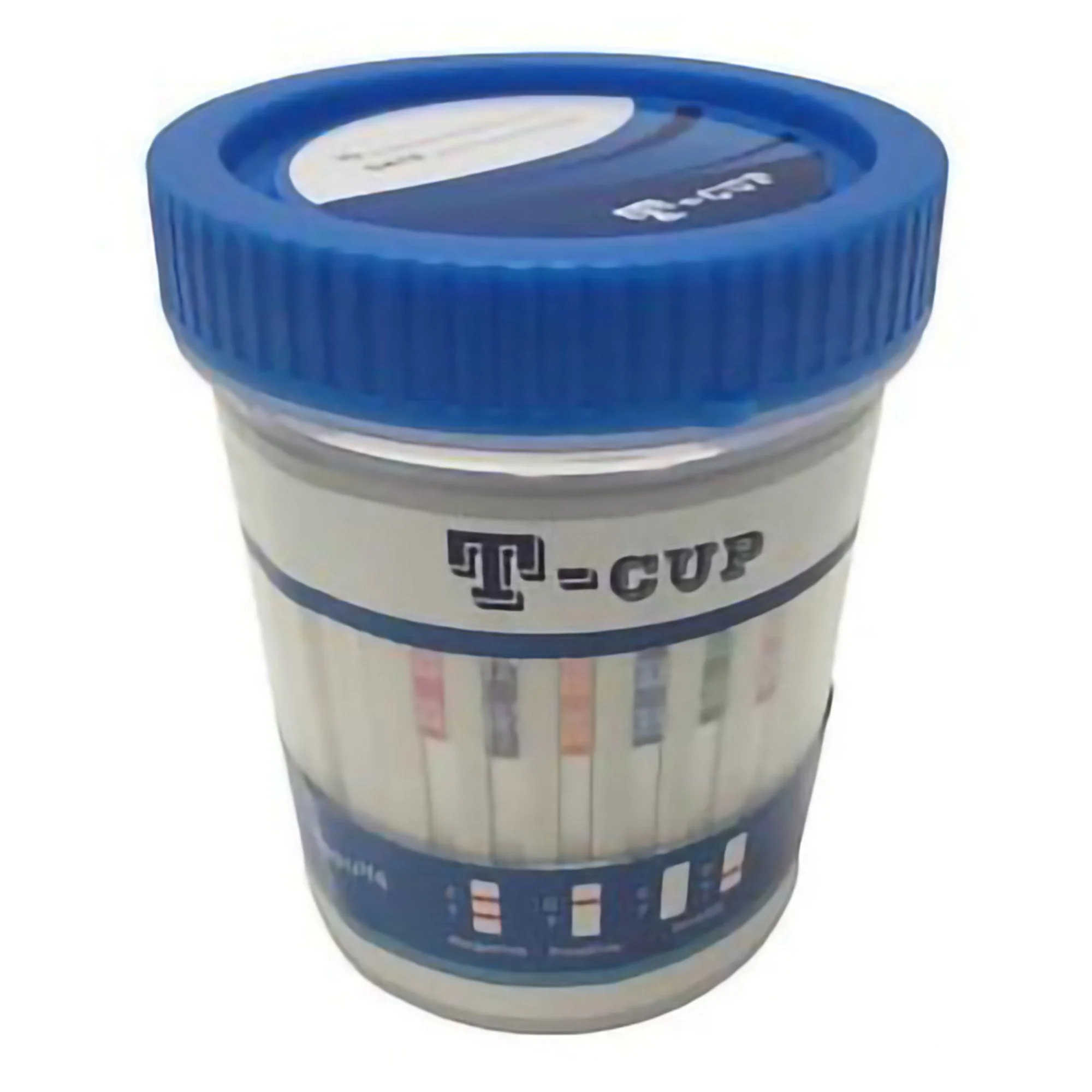Drugs of Abuse Test Kit T-Cup AMP, COC, mAMP/MET, OPI, THC 25 Tests CLIA Waived