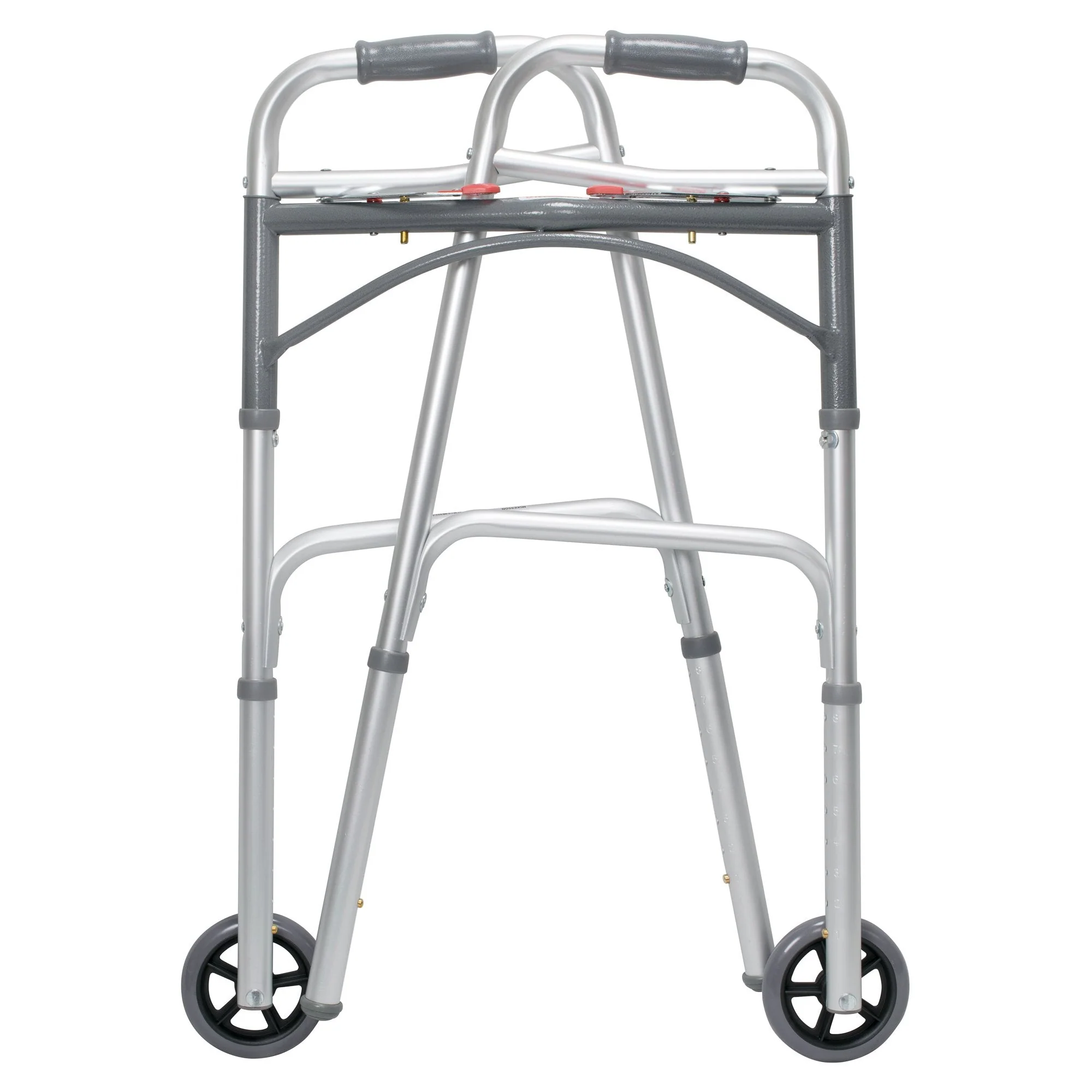 McKesson Brand McKesson Folding Walker, Adjustable Height (4/CS) - Image 3