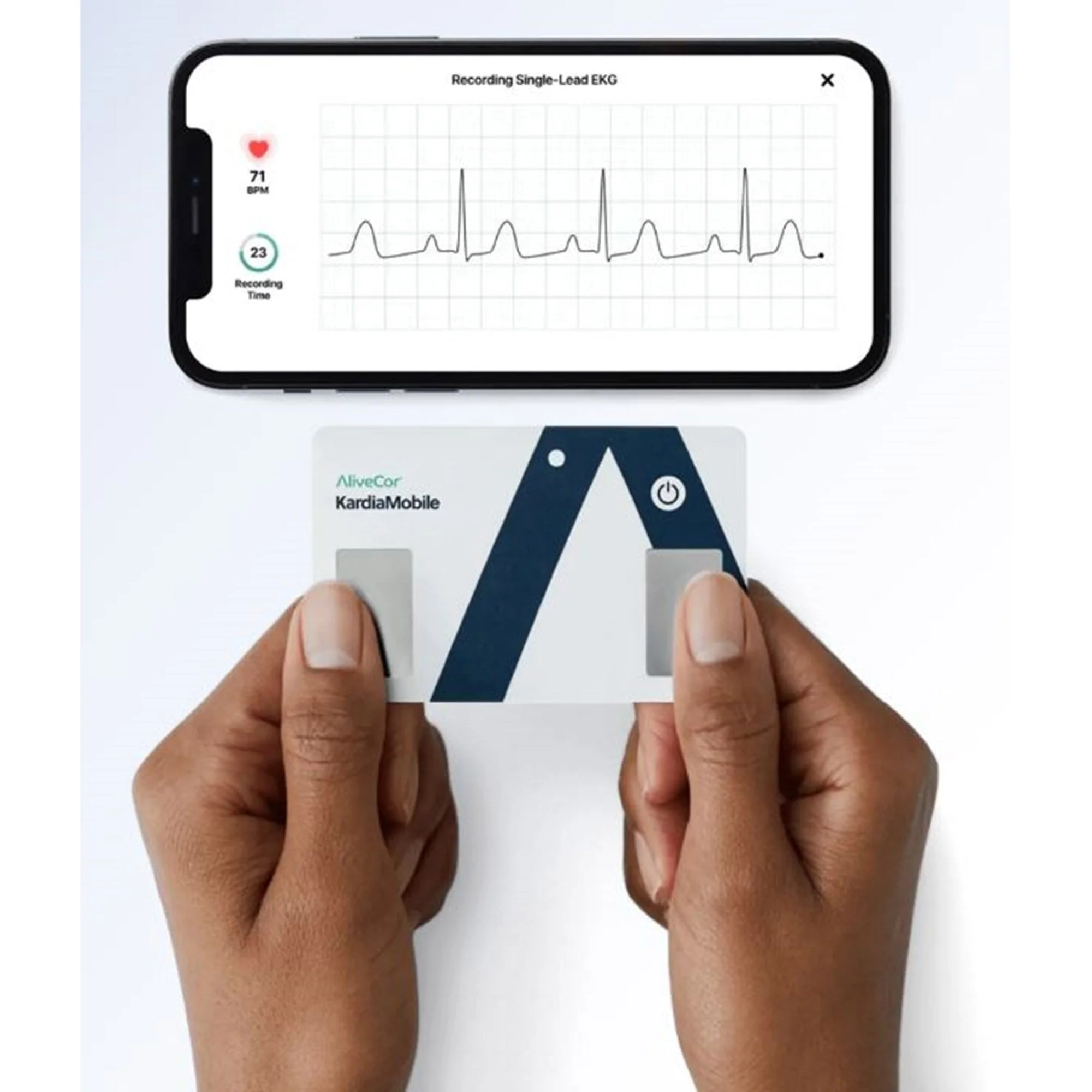 AliveCor Inc KardiaMobile Card ECG Mobile Card, Card Port Personal ECG (30/CS) - Image 2