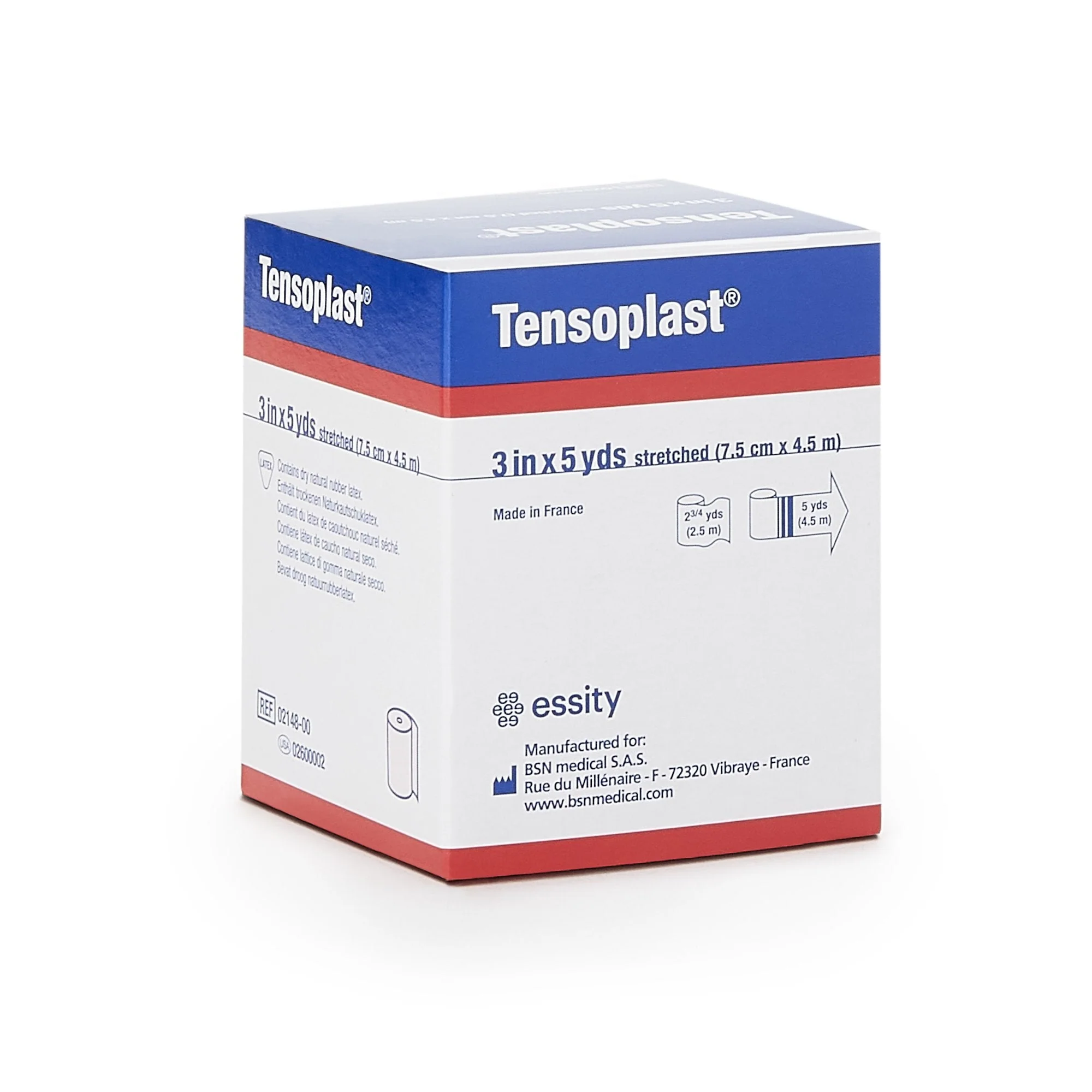BSN Medical Tensoplast No Closure Elastic Adhesive Bandage, 3 Inch x 5 Yard (36/CS) - Image 2