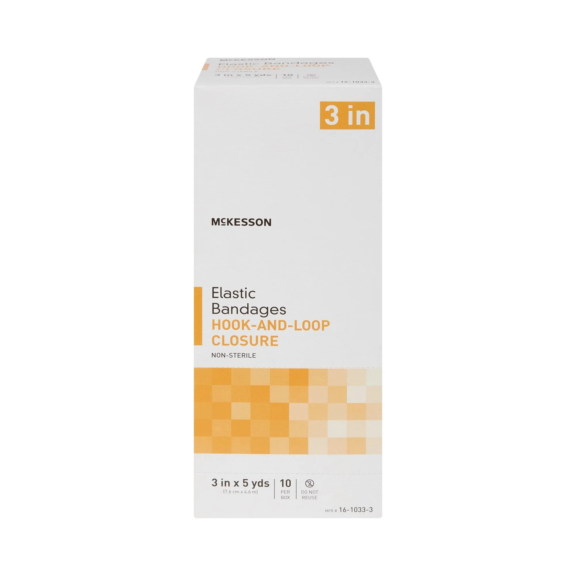McKesson Brand McKesson hook-and-loop closure Elastic Bandage, 3 Inch x 5 Yard (50/CS) - Image 5