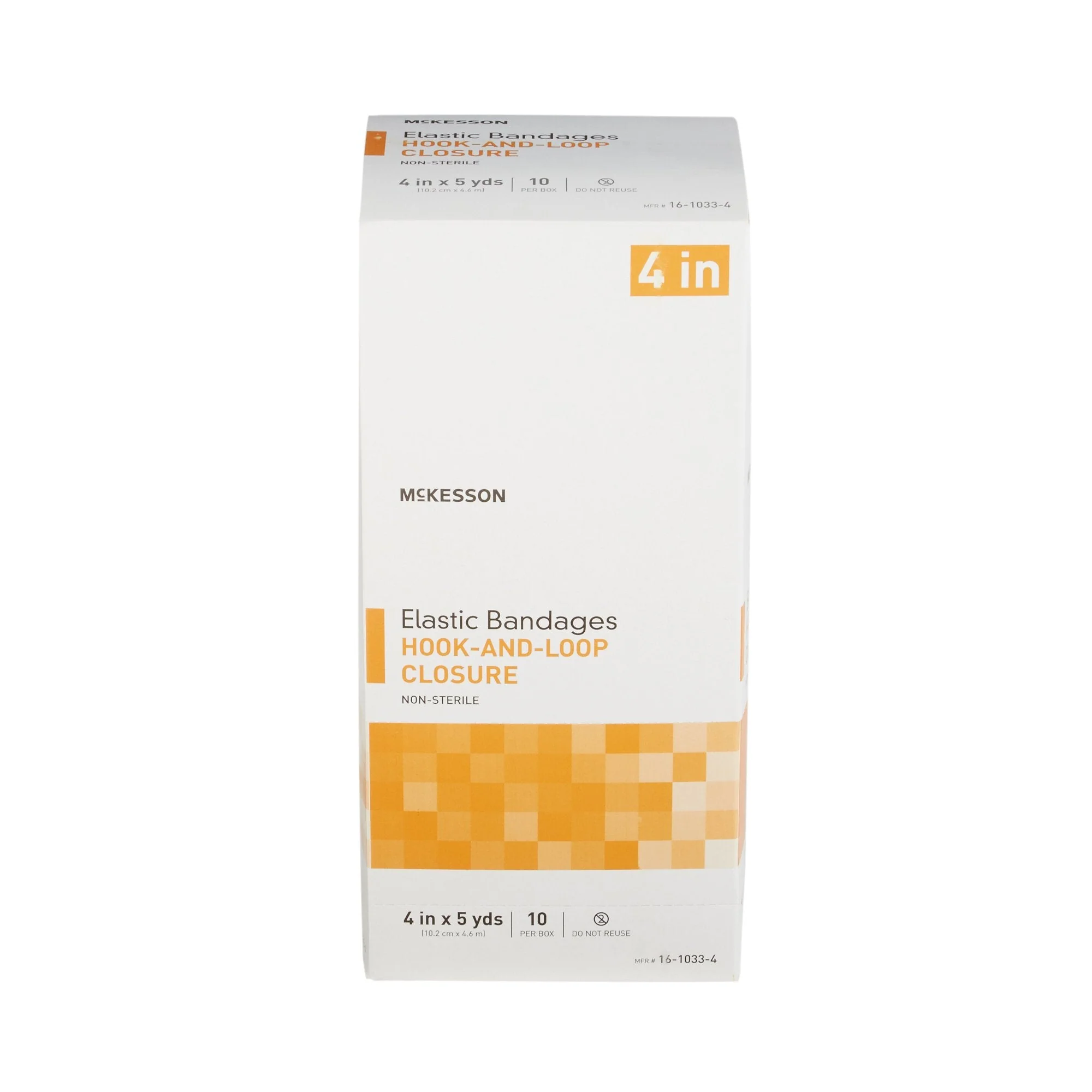 McKesson Brand McKesson hook-and-loop closure Elastic Bandage, 4 Inch x 5 Yard (50/CS) - Image 5