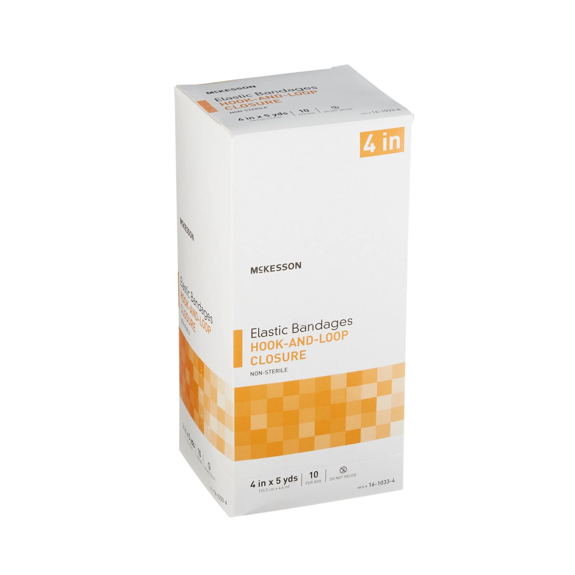 McKesson Brand McKesson hook-and-loop closure Elastic Bandage, 4 Inch x 5 Yard (50/CS) - Image 6