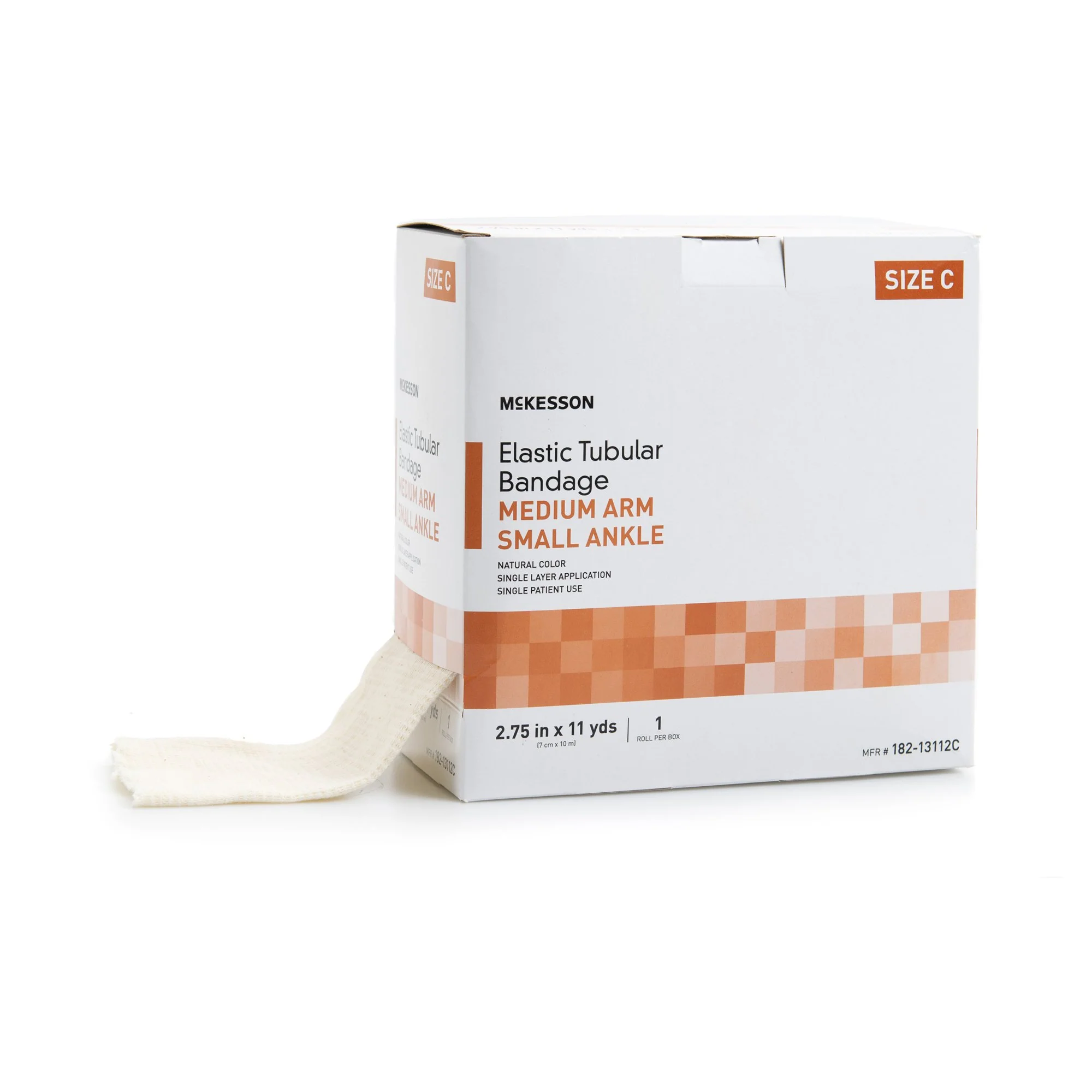 McKesson Brand McKesson Elastic Tubular Support Bandage, 2-3/4 Inch x 11 Yard (18/CS)