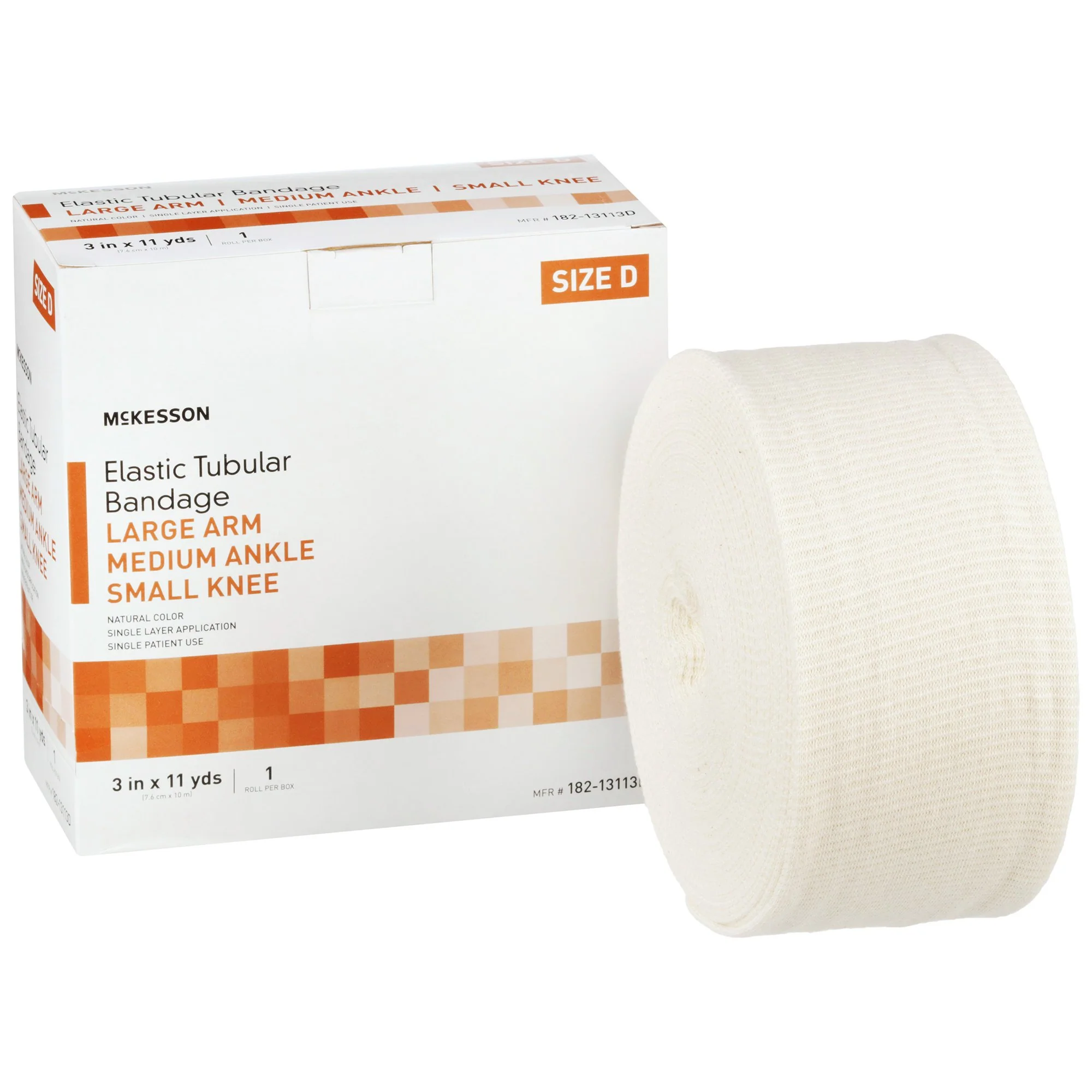 McKesson Brand McKesson Elastic Tubular Support Bandage, 3 Inch x 11 Yard (18/CS)