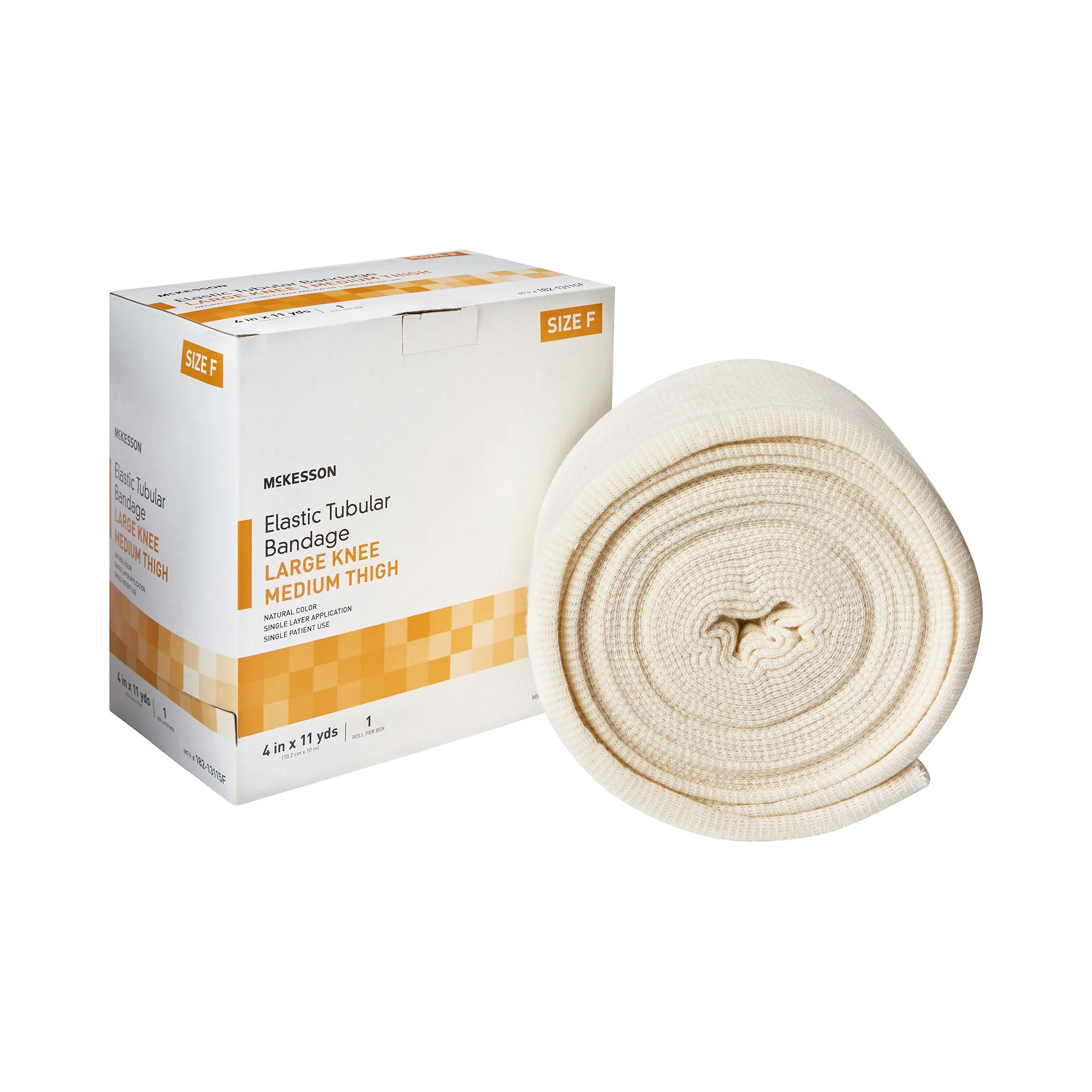 McKesson Brand McKesson Elastic Tubular Support Bandage, 4 Inch x 11 Yard (12/CS)