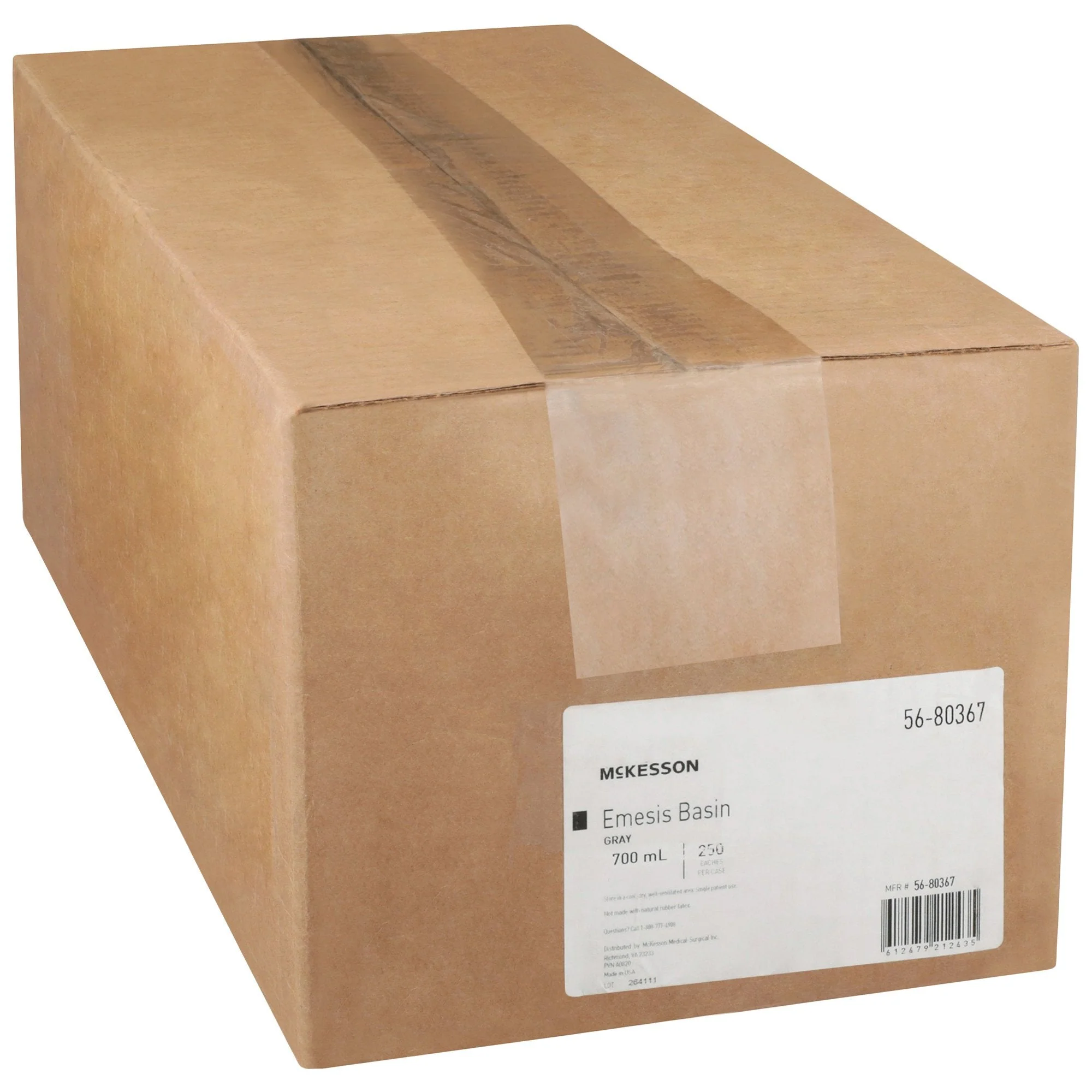 McKesson Brand McKesson Emesis Basin, 700 mL, Gray (250/CS) - Image 4