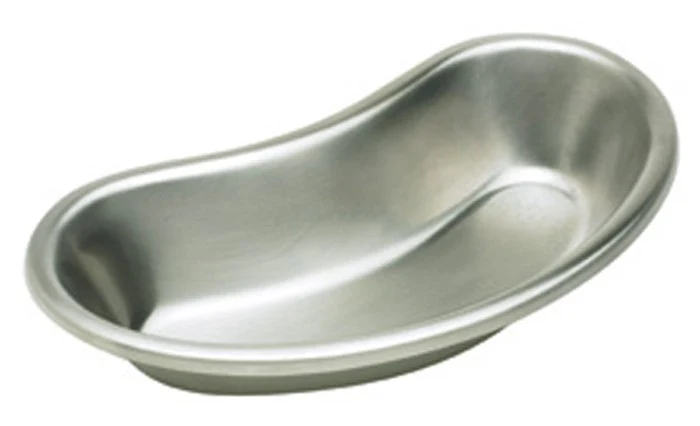 Integra Lifesciences Emesis Basin Miltex Instruments Silver 12 oz. Stainless Steel Reusable