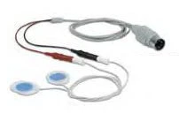 EMG Surface Electrode with Leadwire Natus 6 X 9 mm Recording Area X 20 Inch Lead Length Silver / Silver Chloride NonSterile Tab Tip Disposable
