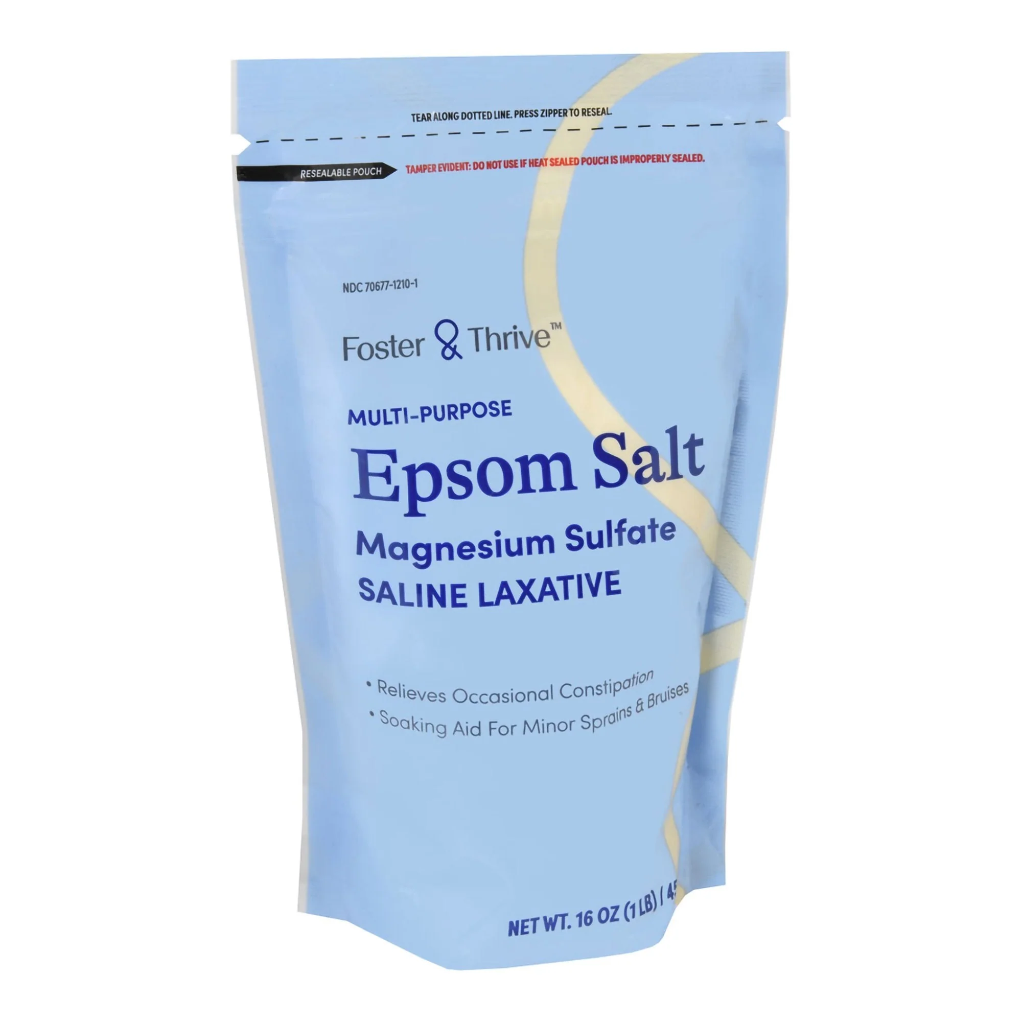 McKesson Brand Foster & Thrive Multi-Purpose Epsom Salt Magnesium Sulfate - Image 3