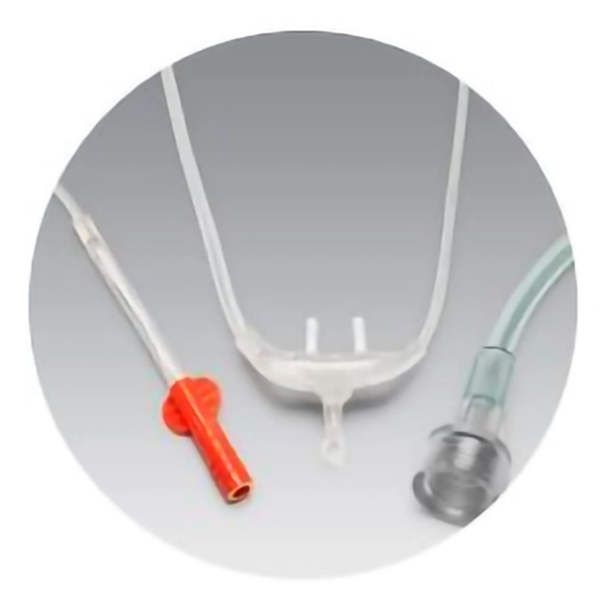 ETCO2 Oral / Nasal Sampling Line Microstream Pediatric Curved Prongs 6-1/2 Foot Tubing Low Flow Rate