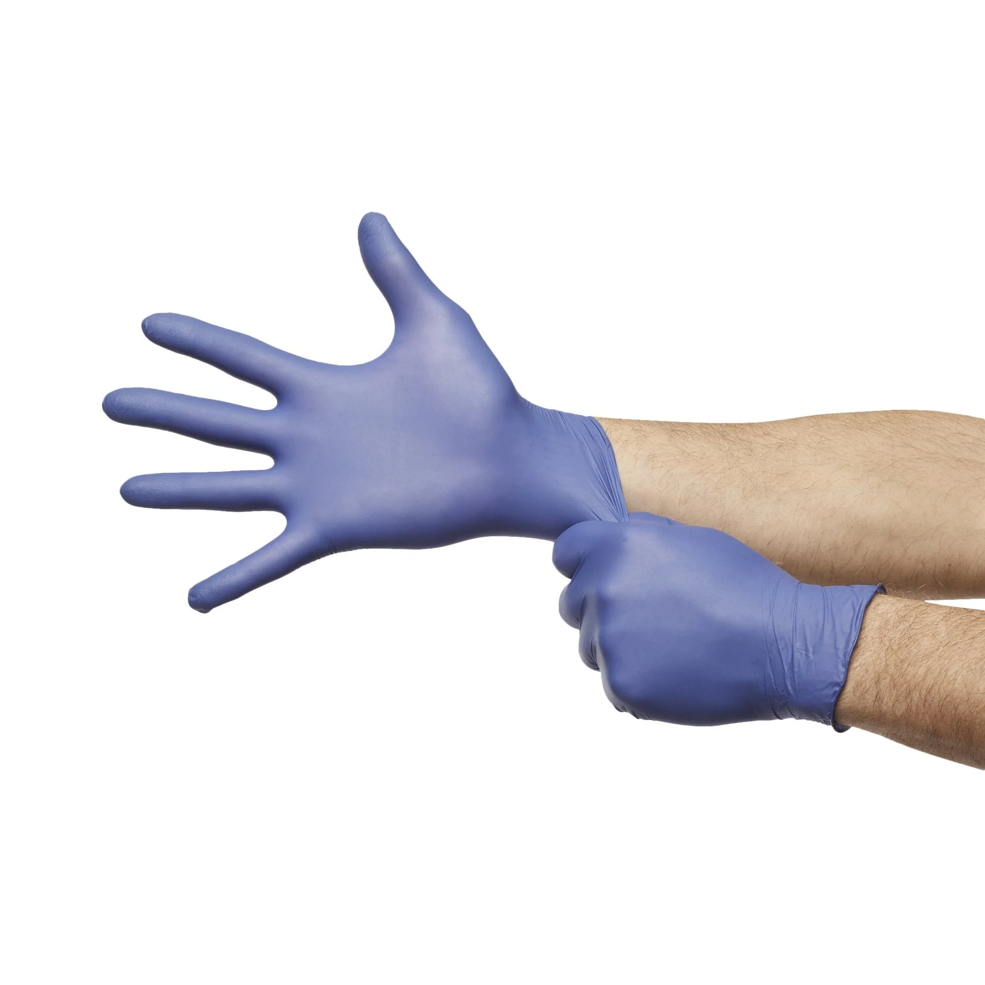 McKesson Brand McKesson Confiderm LDC Nitrile Exam Glove, Large, Blue (2500/CS) - Image 6