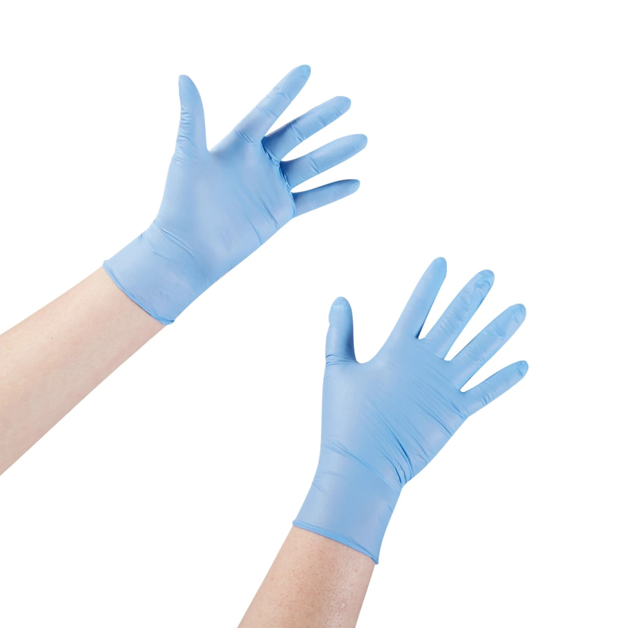 McKesson Brand McKesson Confiderm STR Nitrile Exam Glove, Medium, Blue (200/CS) - Image 6