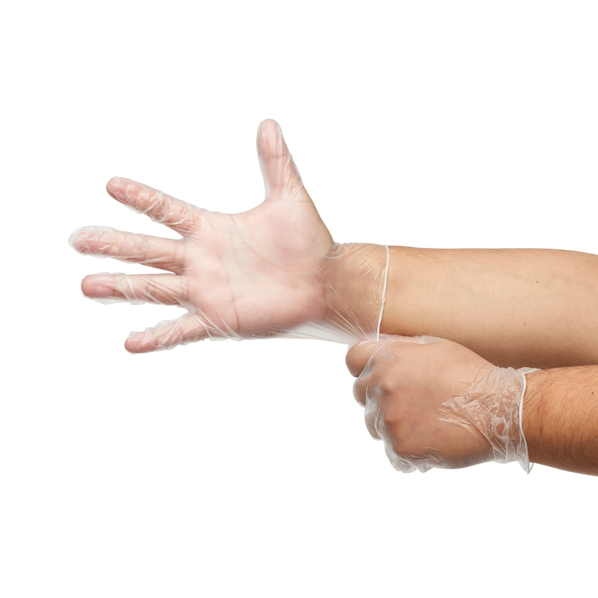 McKesson Brand McKesson Confiderm Vinyl Exam Glove, Extra Large, Clear (1000/CS) - Image 5