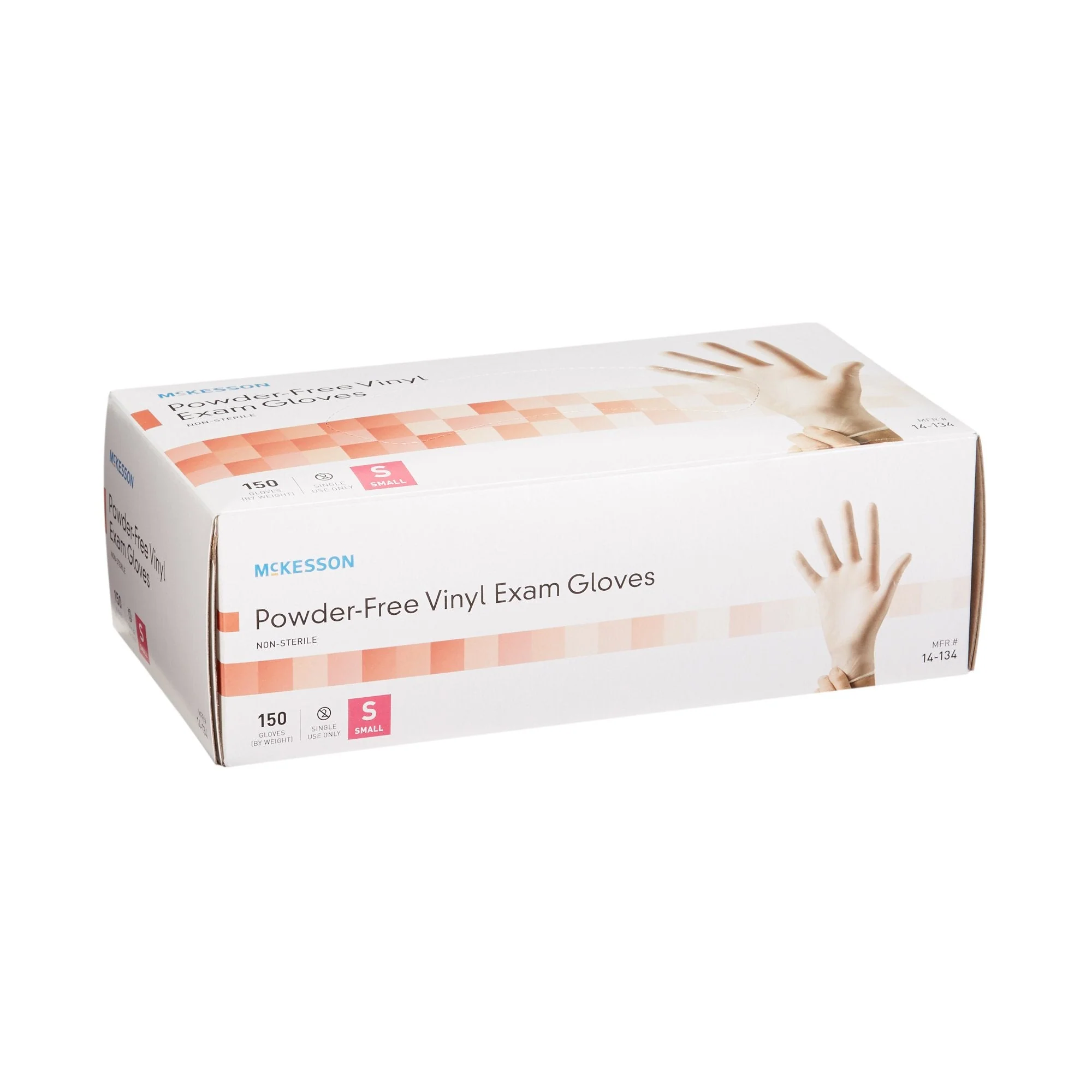 McKesson Brand McKesson Vinyl Exam Glove, Small, Clear (1500/CS) - Image 5