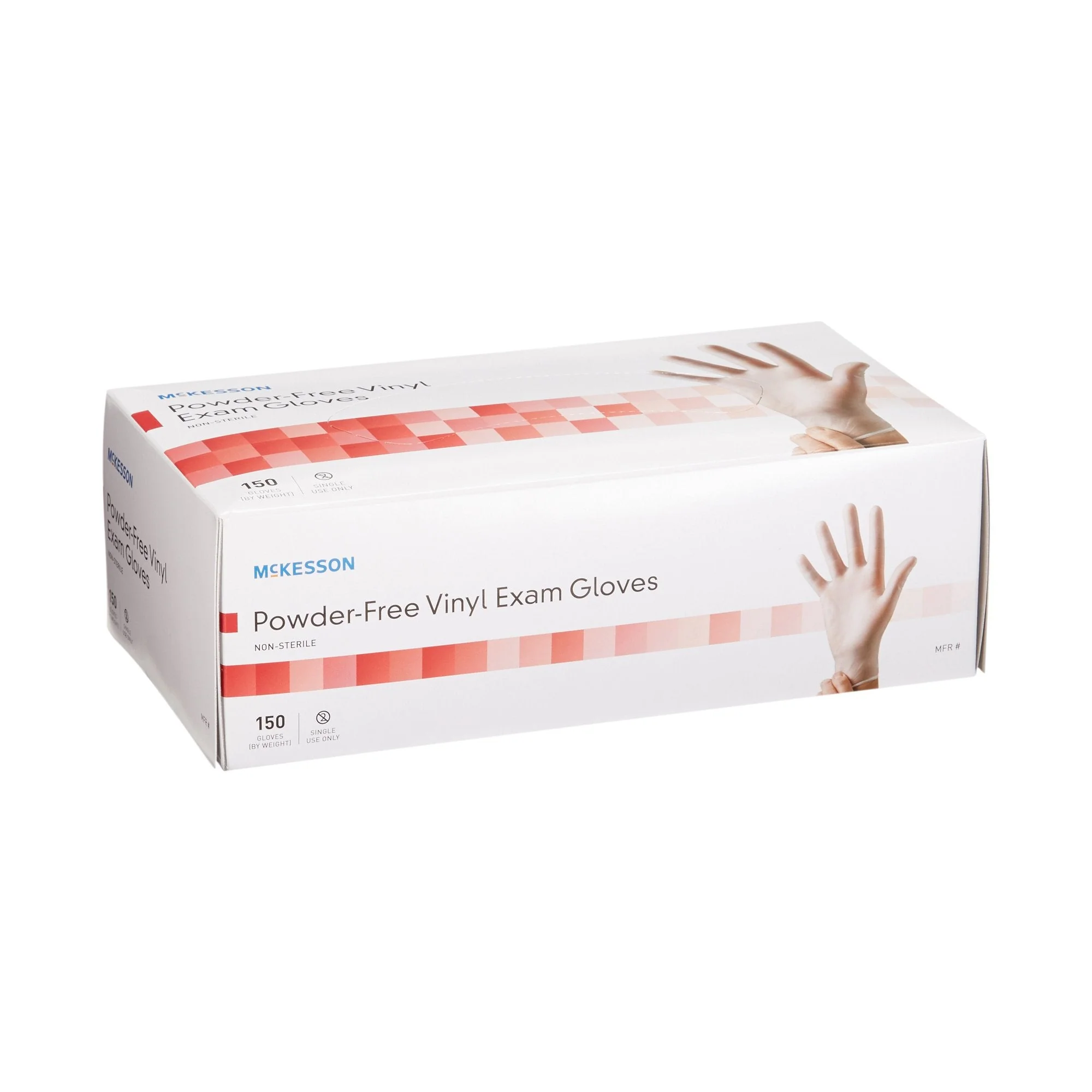 McKesson Brand McKesson Vinyl Exam Glove, Extra Small, Clear (1500/CS) - Image 5