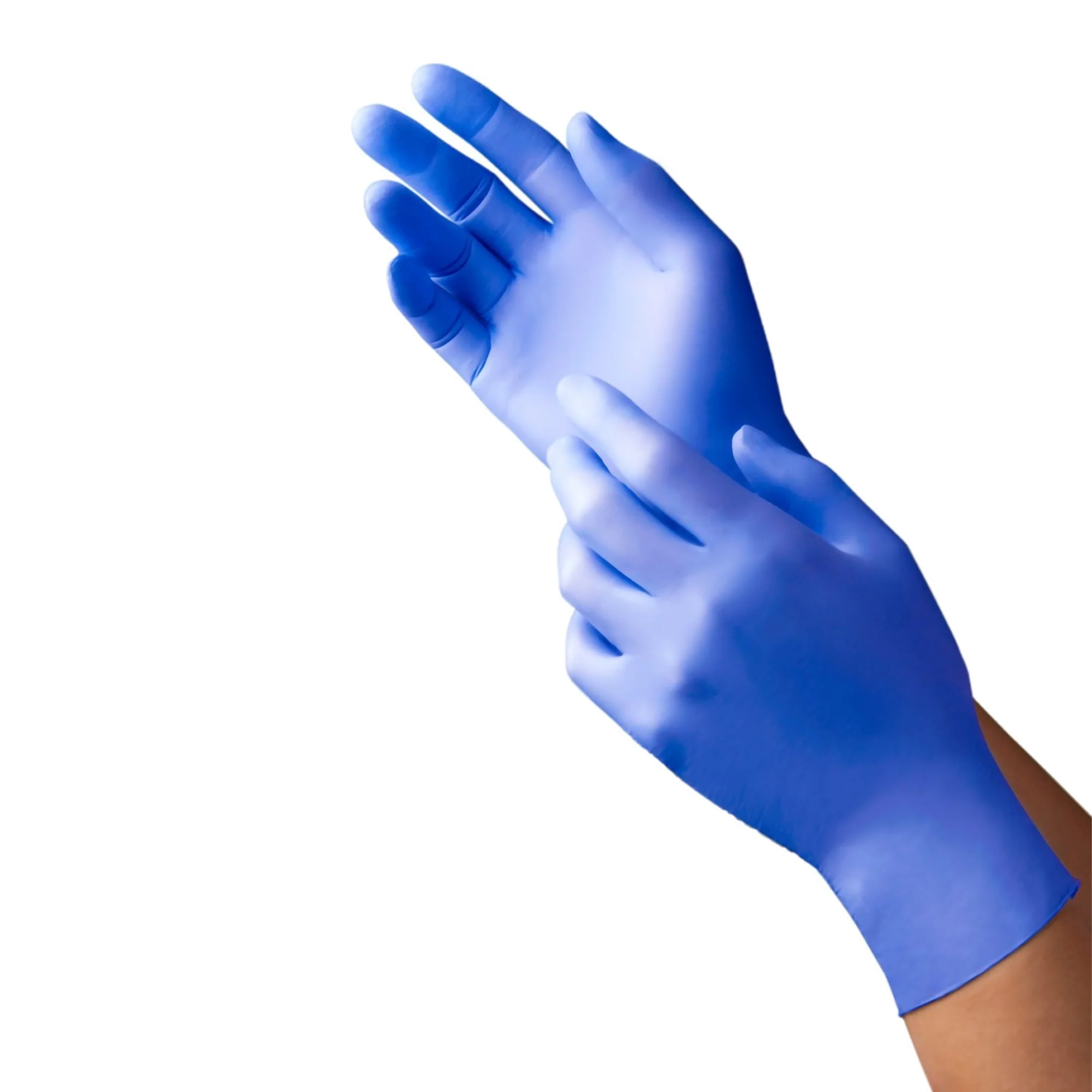 Tronex International Inc Exam Glove NEW AGE 9128 Series X-Small 250 per Box NonSterile Nitrile Standard Cuff Length Textured Fingertips Violet Blue Chemo Tested / Fentanyl Tested (2500/CS)