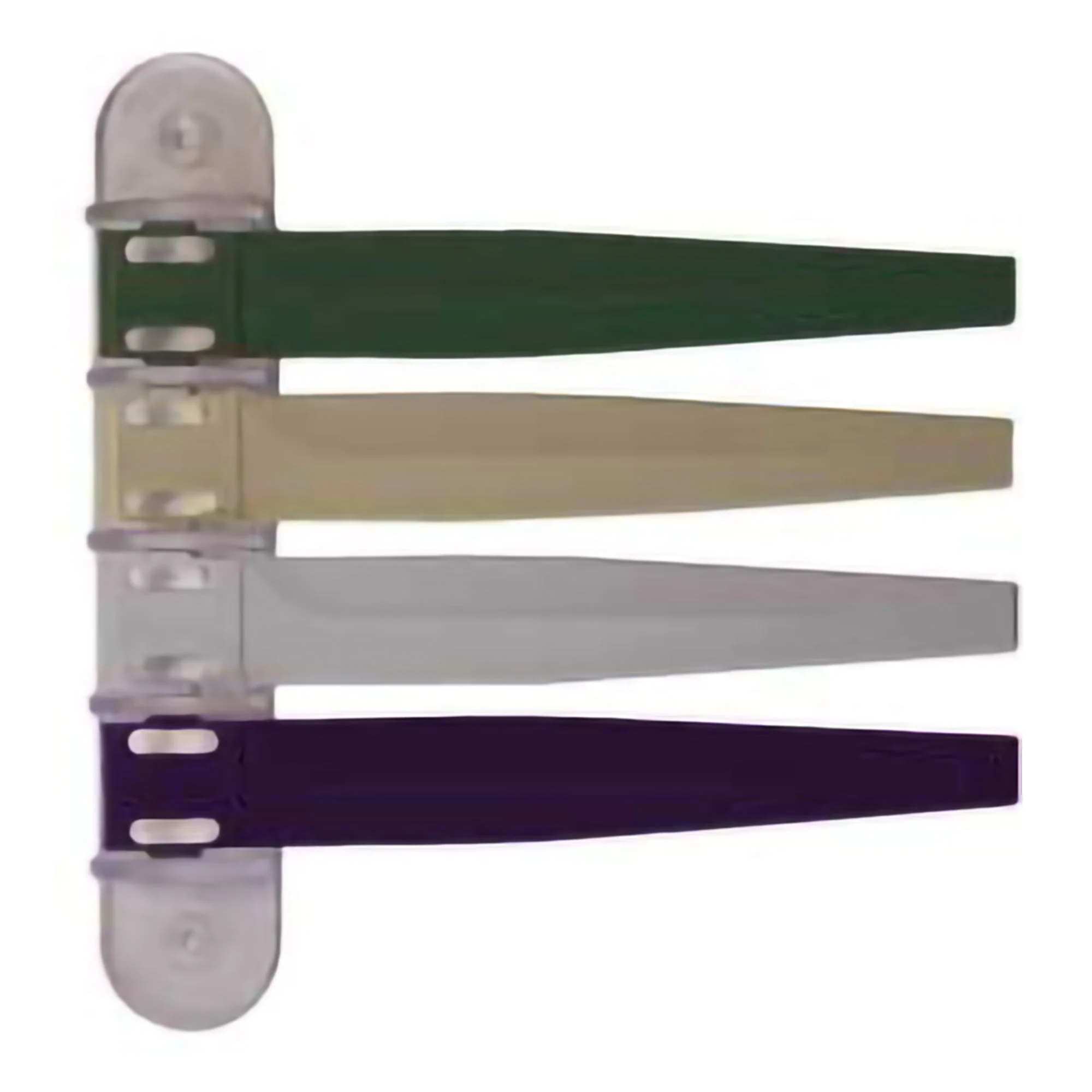 Unimed - Midwest Exam Room Signal Flag, 4 Flag, Green, Tan, Beige, Off White