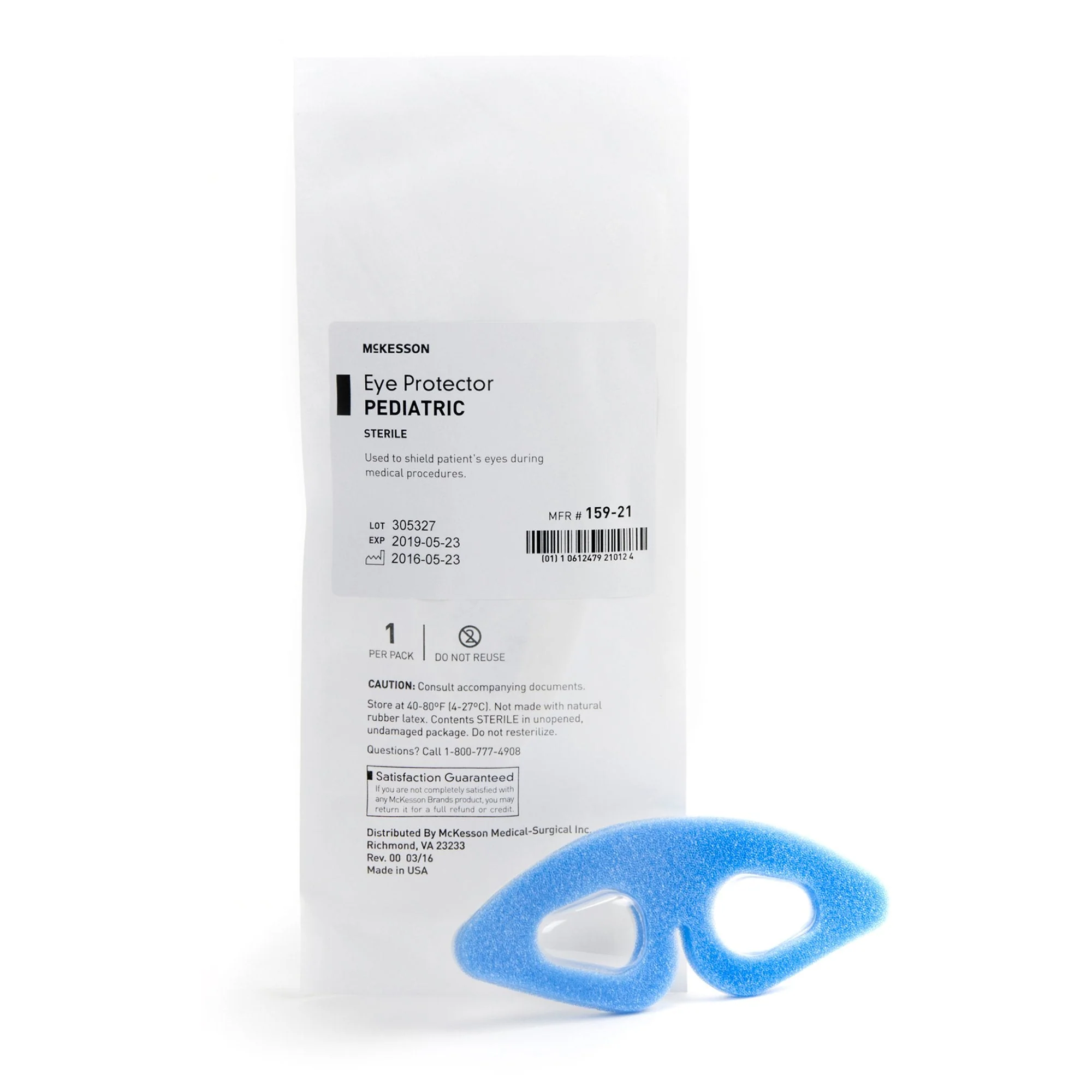 McKesson Brand McKesson Eye Protector, Pediatric (150/CS)