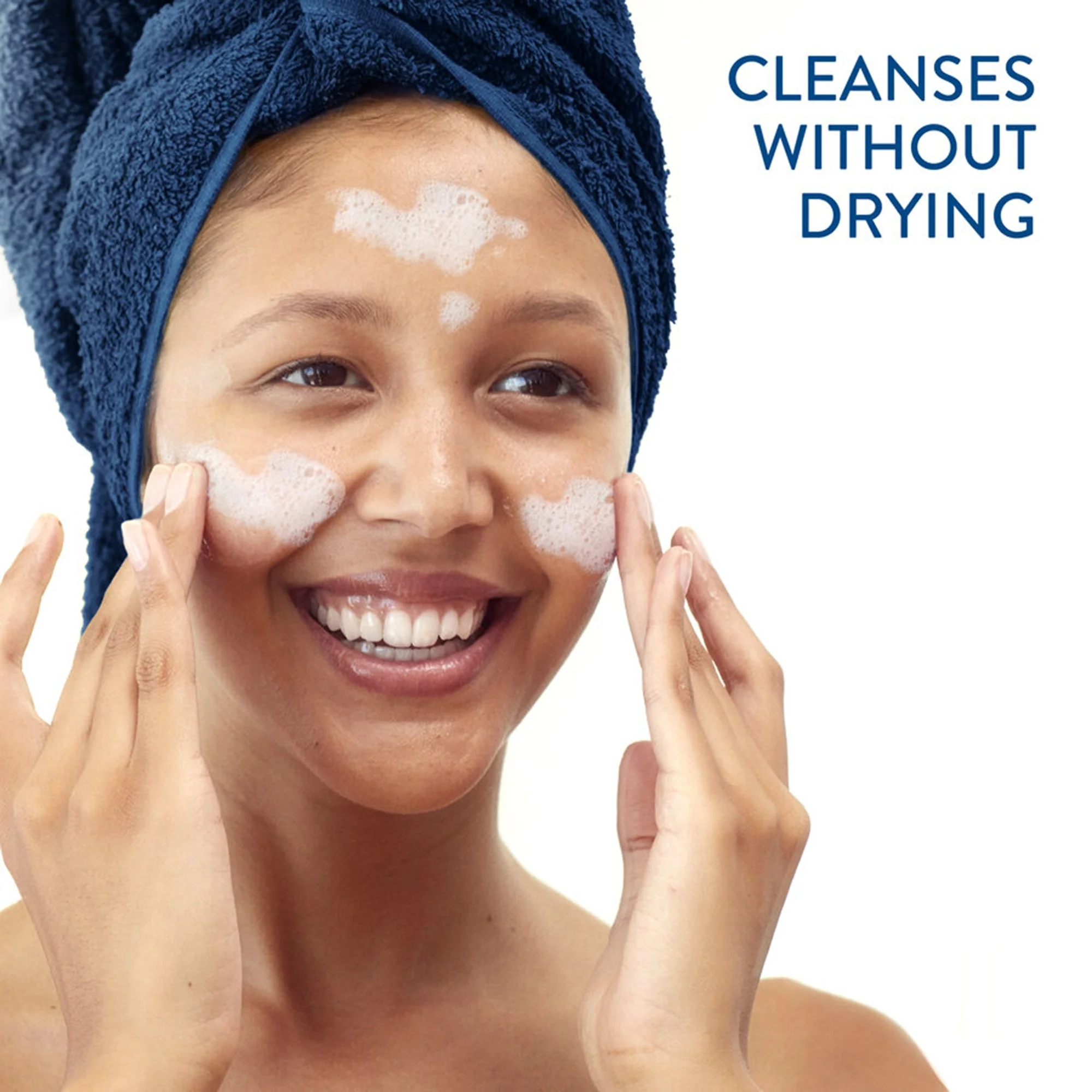 Galderma Laboratories Facial Cleanser Cetaphil Foaming Face Wash Foaming 8 oz. Pump Bottle Gentle Scent - Image 3