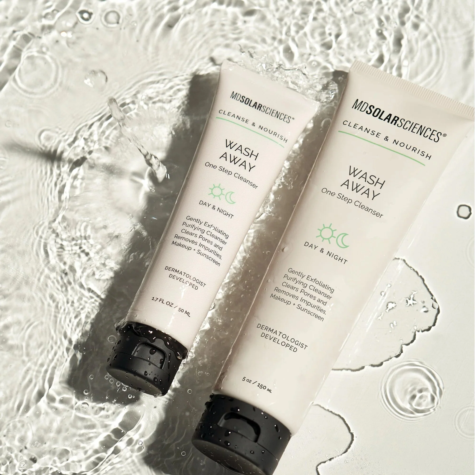 MDSolarSciences MDSolarSciences Cleanse and Nourish Wash Away One Step Cleanser for Face (24/CS) - Image 3