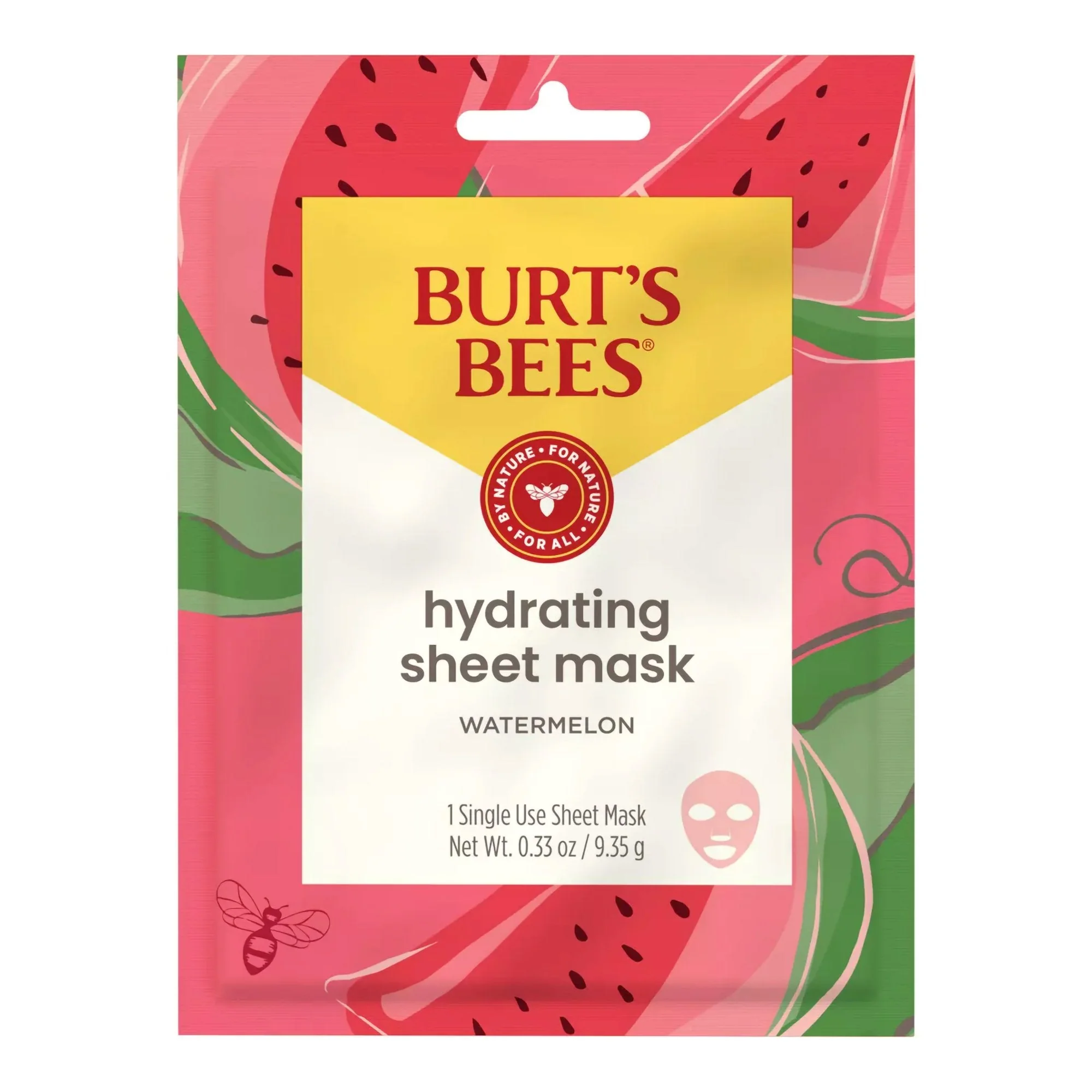 The Clorox Sales Company Burt's Bees Hydrating Sheet Mask Watermelon (6/CT)