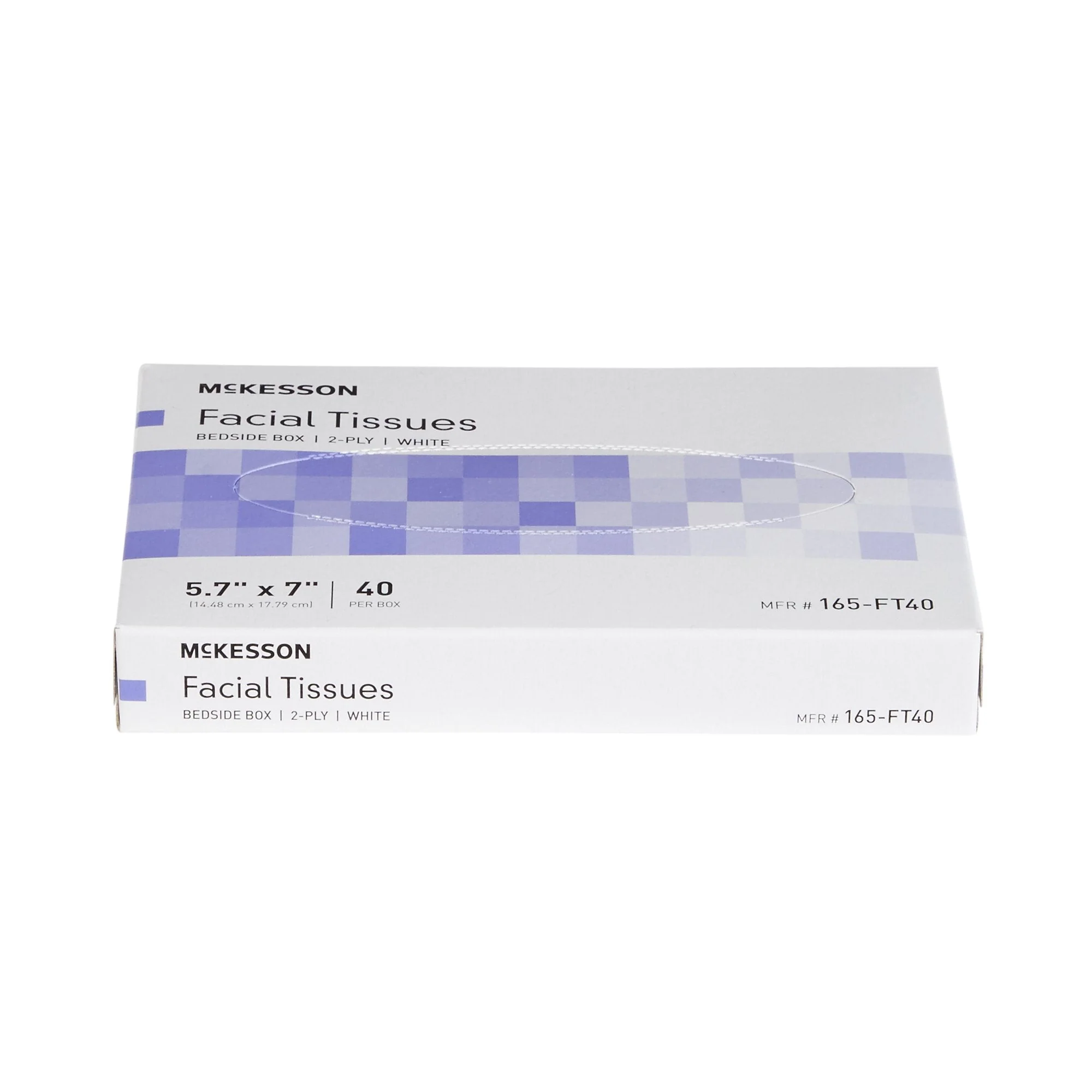 McKesson Brand McKesson Facial Tissue, Bedside Box, White, Two-Ply (8000/CS) - Image 2