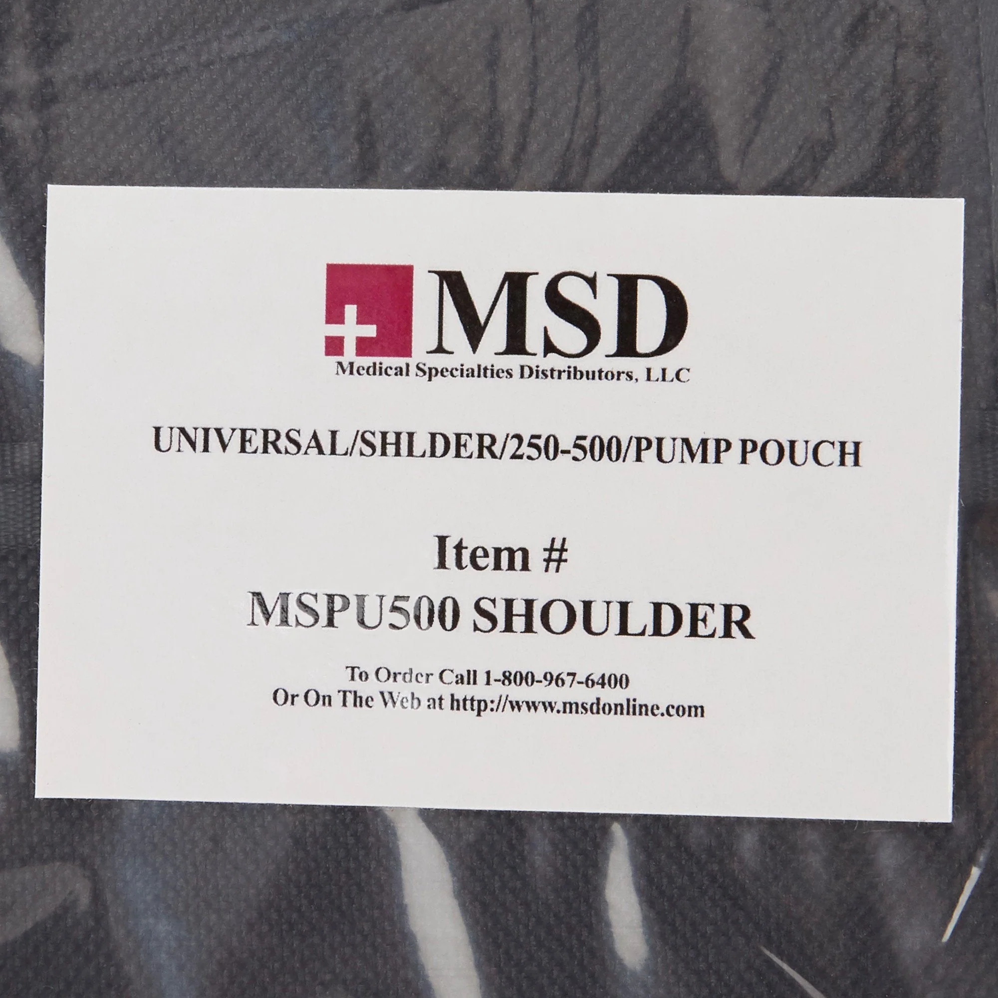 McKesson Brand McKesson Enteral Feeding Pump Pouch, Fits Most 250 to 500 mL Feeding Pumps - Image 2