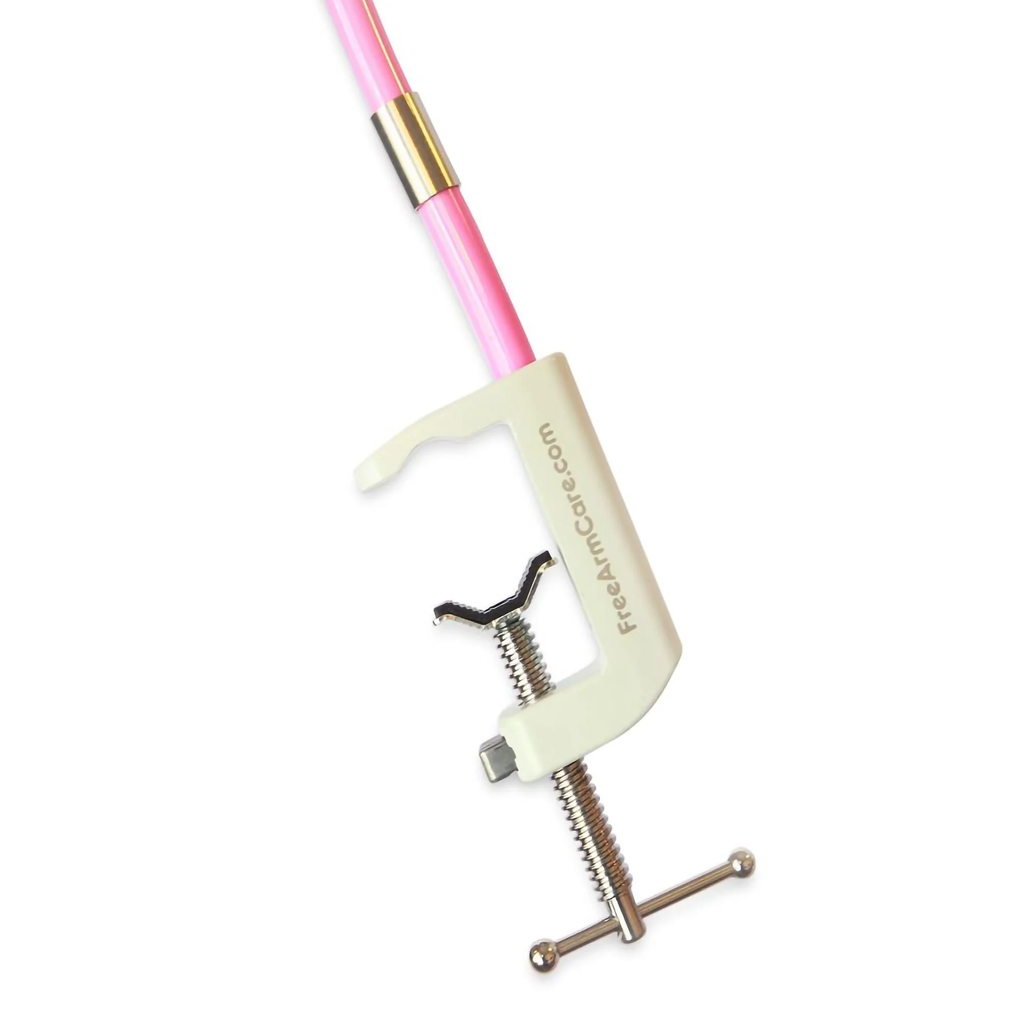 Feeding Tube / Infusion Bag Holder FreeArm Muscle Pink For Feeding Bags, Gravity Sryinges, Lightweight Feeding Pumps