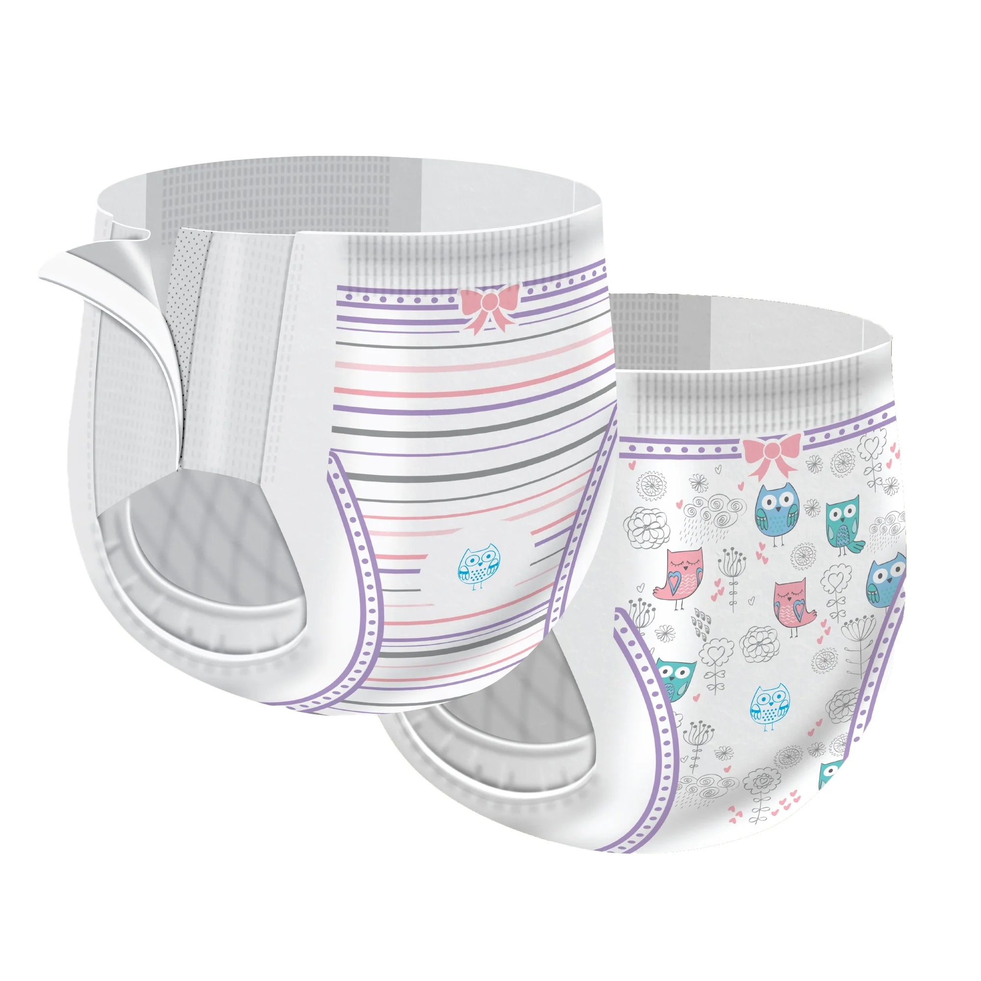 First Quality Products LLC Cutie Pants Training Pants, Female, Toddler, Disposable, Heavy Absorbency (104/CS) - Image 3