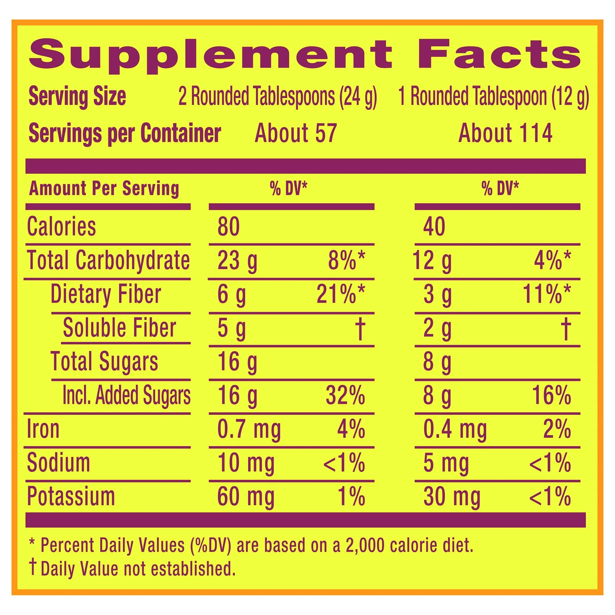 Procter & Gamble Metamucil Psyllium Husk Fiber Supplement, 48.2-ounce Canister - Image 3