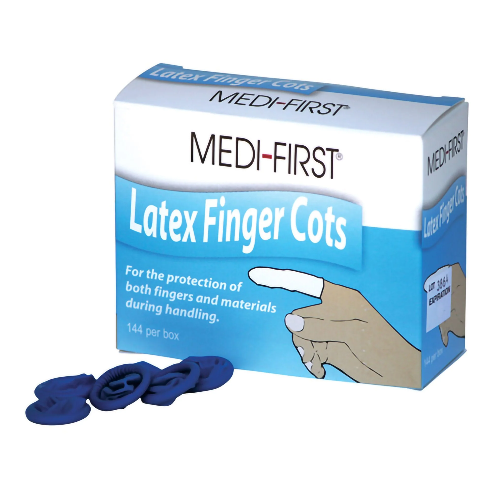 Medique Products Medi-First Finger Cot, Medium (144/BX)