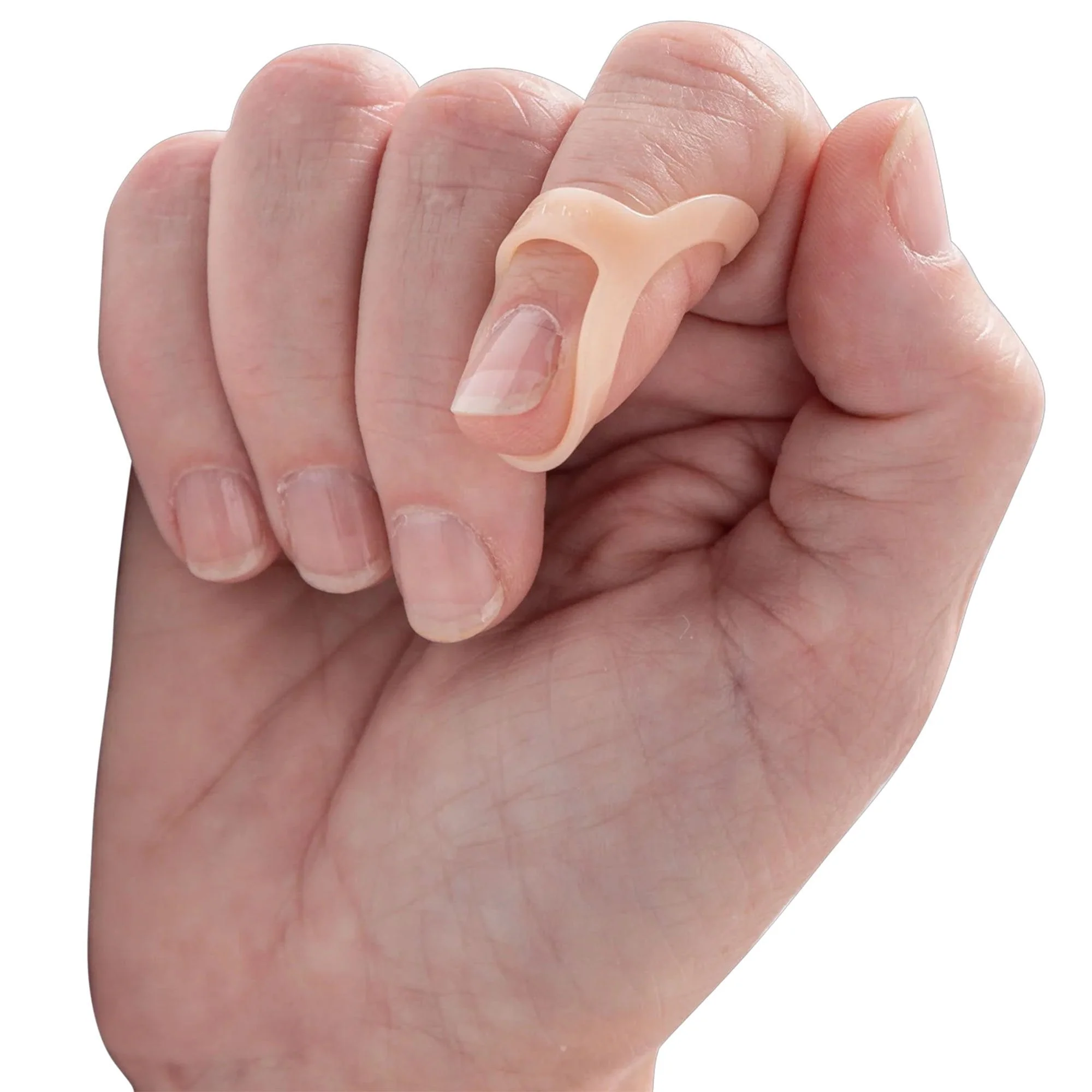 3 Point Products Finger Splint Oval-8 Adult Size 14 Pull-On Right Hand Beige (5/PK)