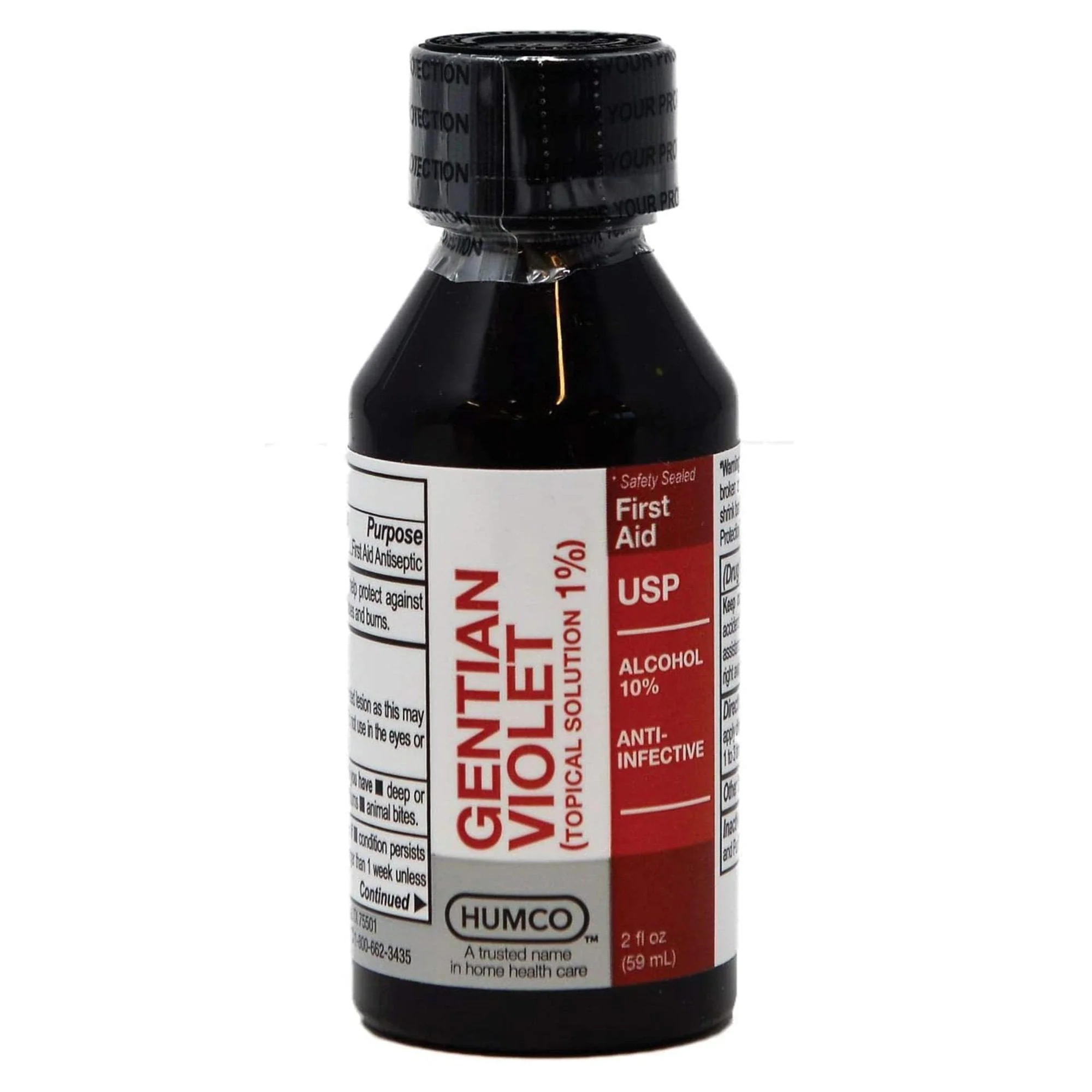 Humco Humco Gentian Violet First Aid Antibiotic, 2-ounce Bottle