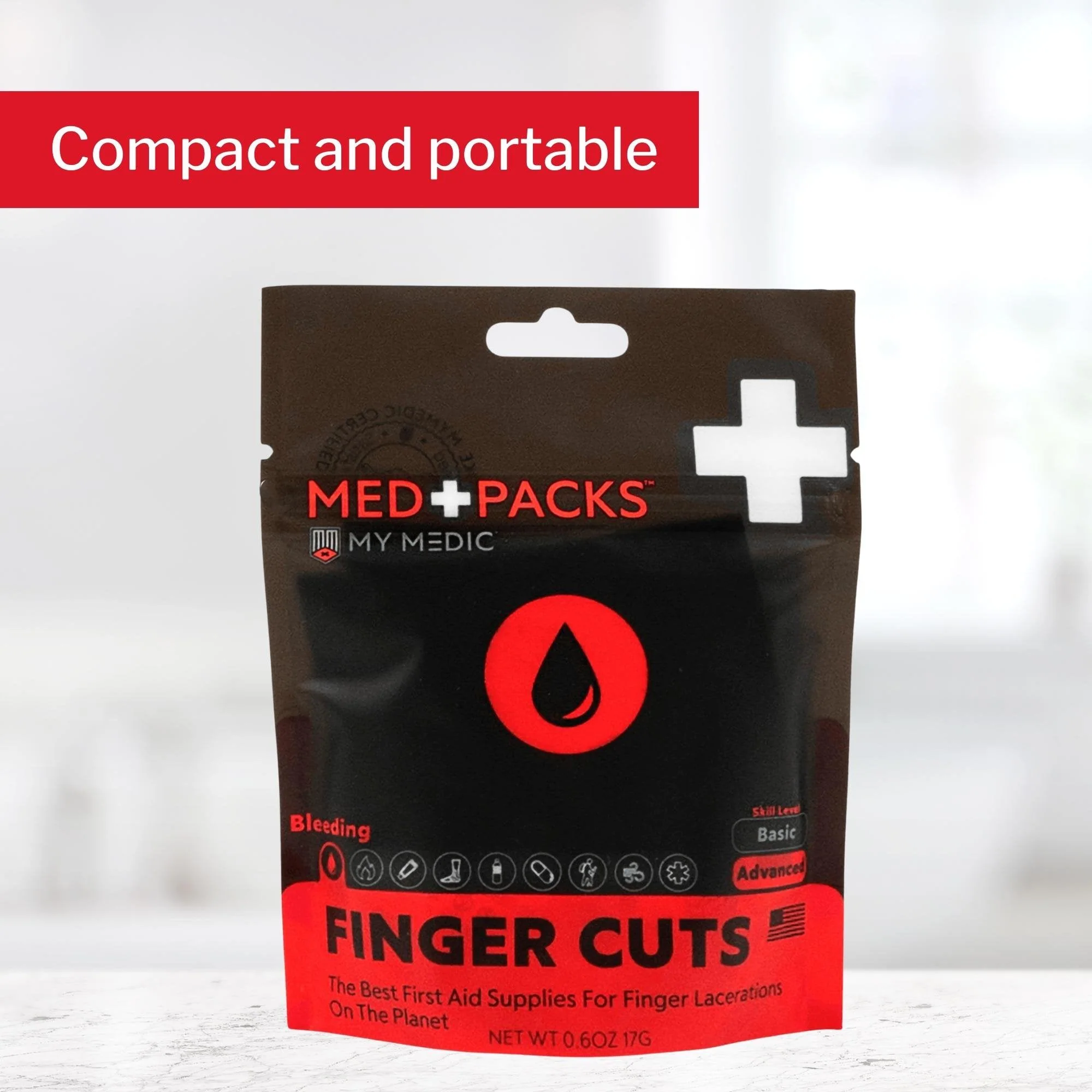 MyMedic Med Packs First Aid Kit for Finger Cuts – Emergency Supplies in Portable Pouch - Image 6