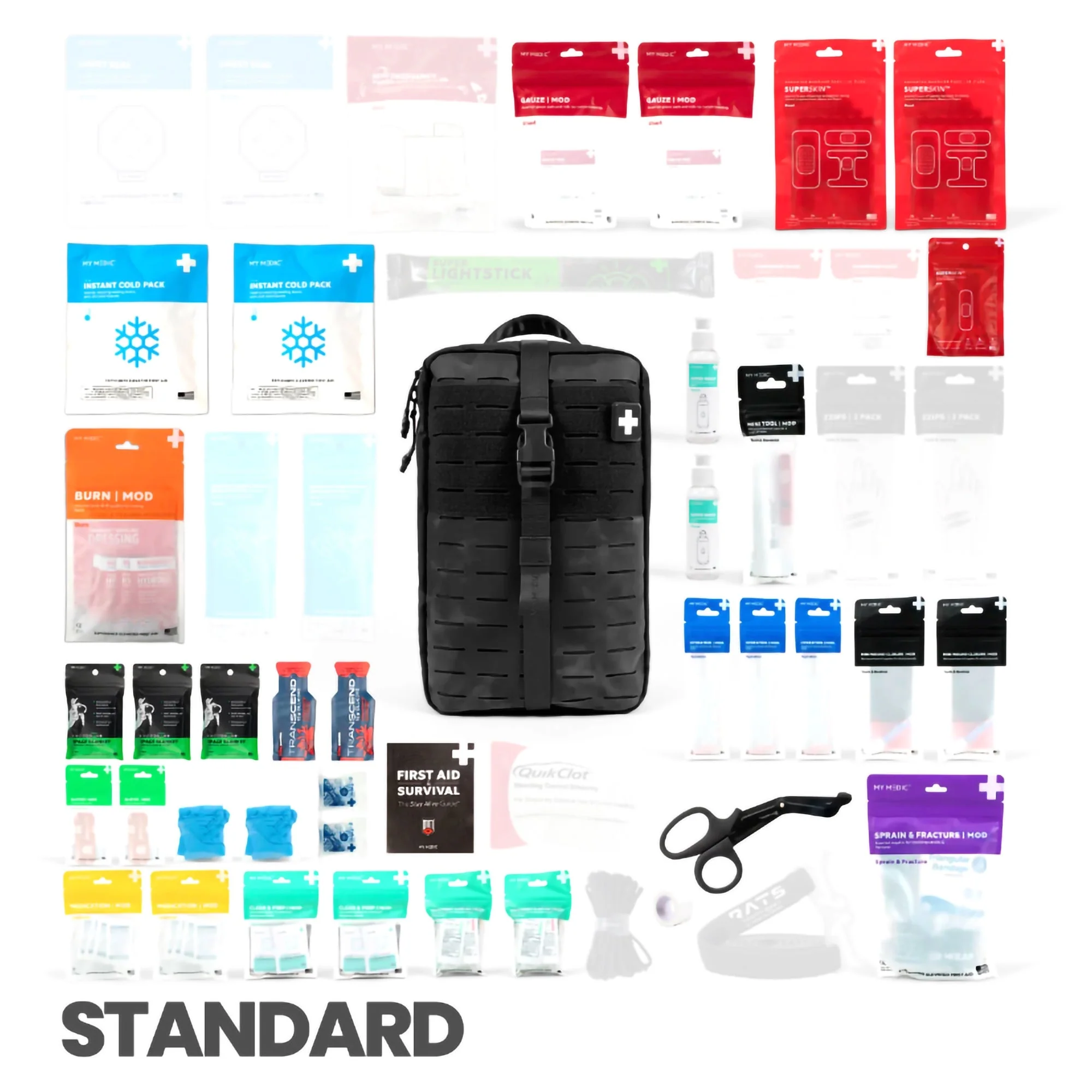 MyMedic MyFak Standard First Aid Kit, Black - Image 5