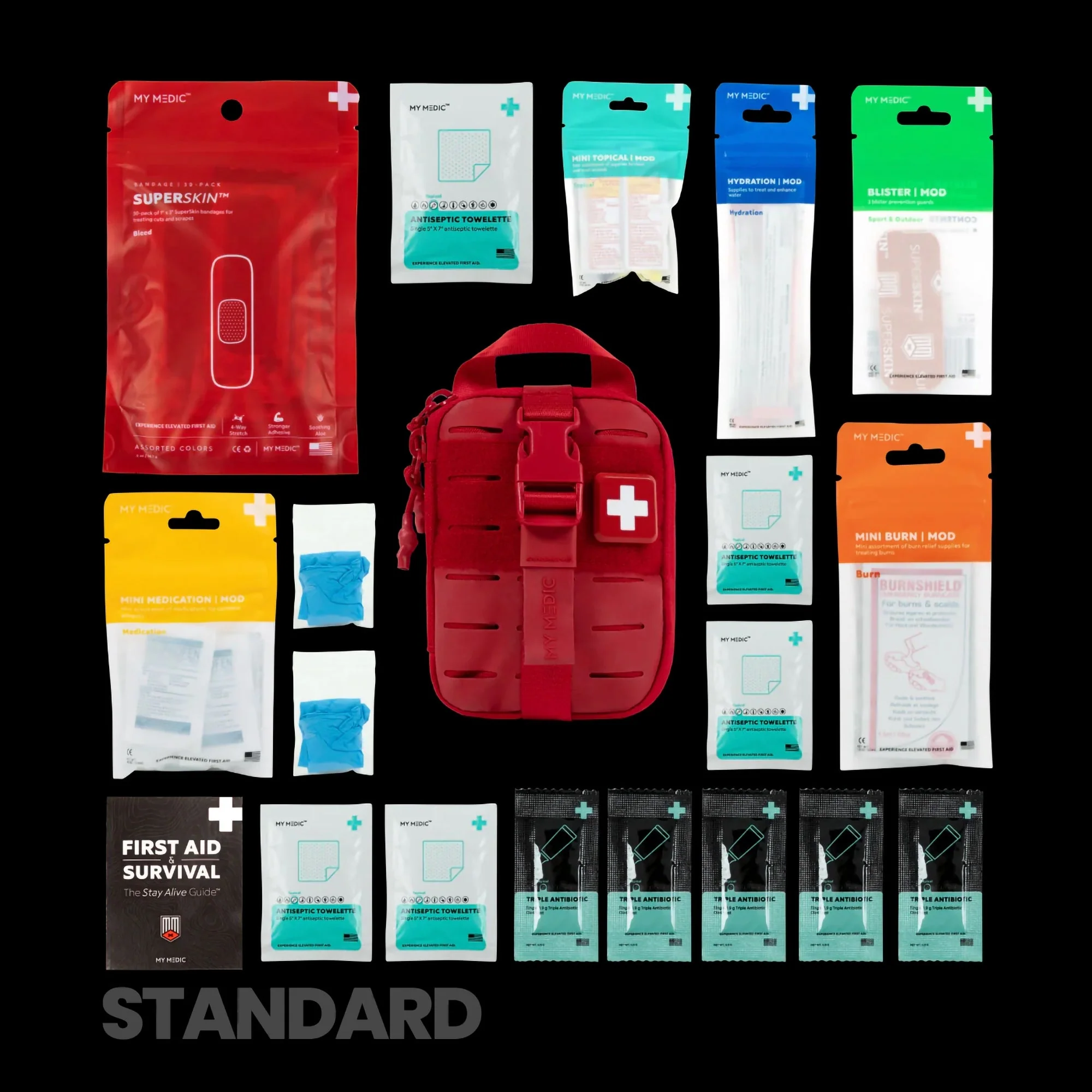 MyMedic My Medic Sidekick First Aid Kit, Red - Image 5