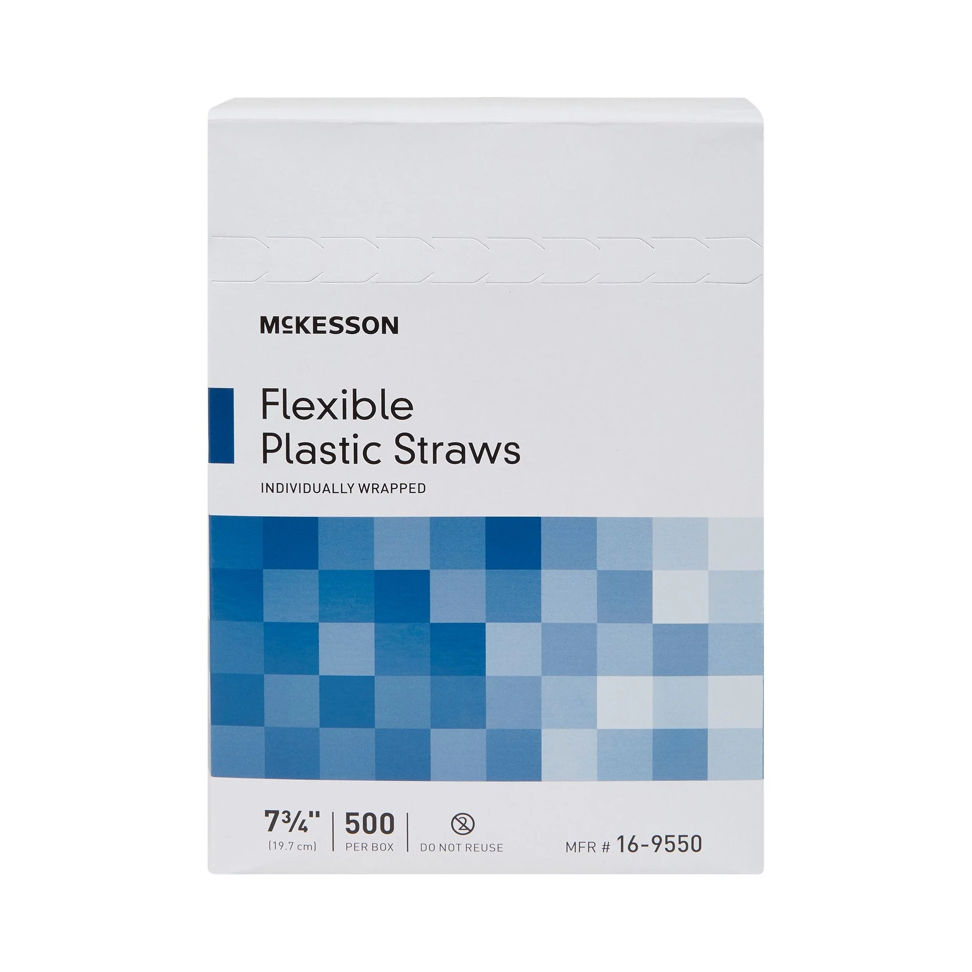 McKesson Brand McKesson Flexible Drinking Straw, 7-3/4 Inch Length (20/CS) - Image 6