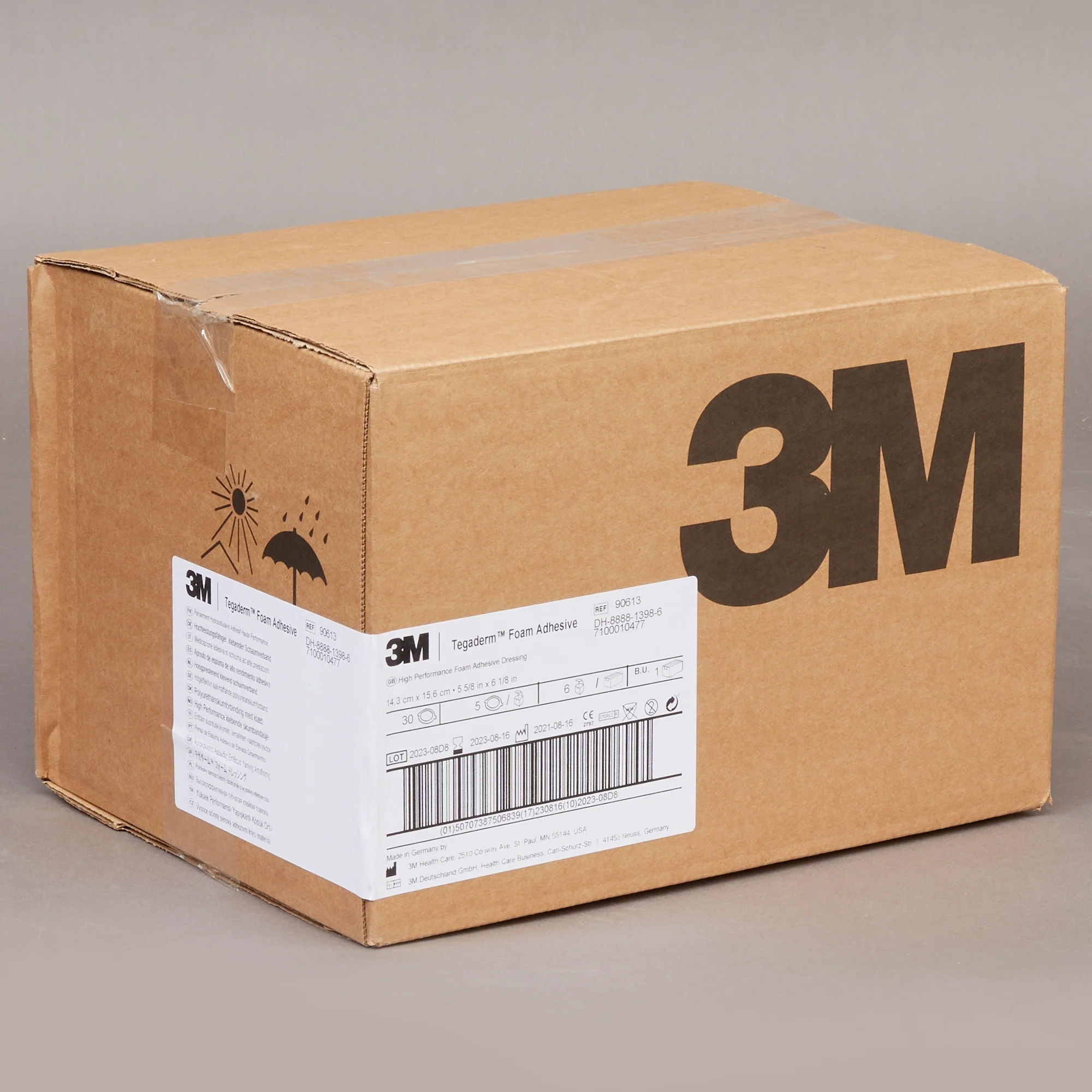 Solventum Corporation 3M Tegaderm High Performance Adhesive w/ Border Foam Dressing, 14.3 x 15.6 cm (30/CS) - Image 4