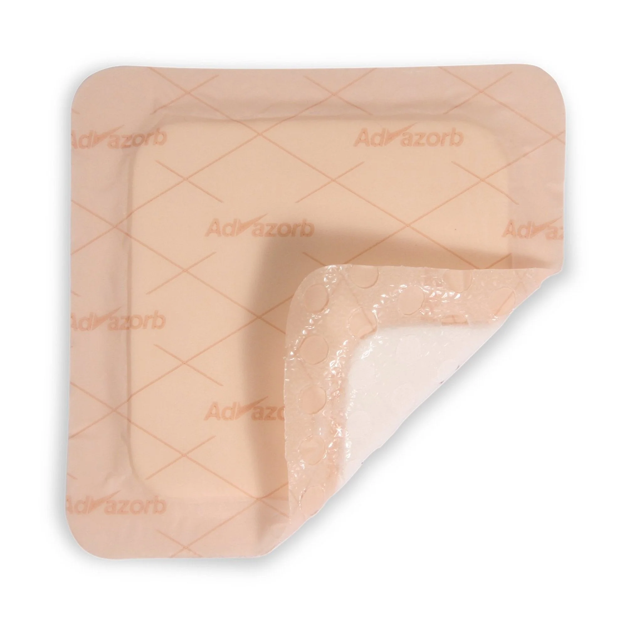 Mediusa Advazorb Border Silicone Face and Border, 6 x 6 Inch (10/BX) - Image 2