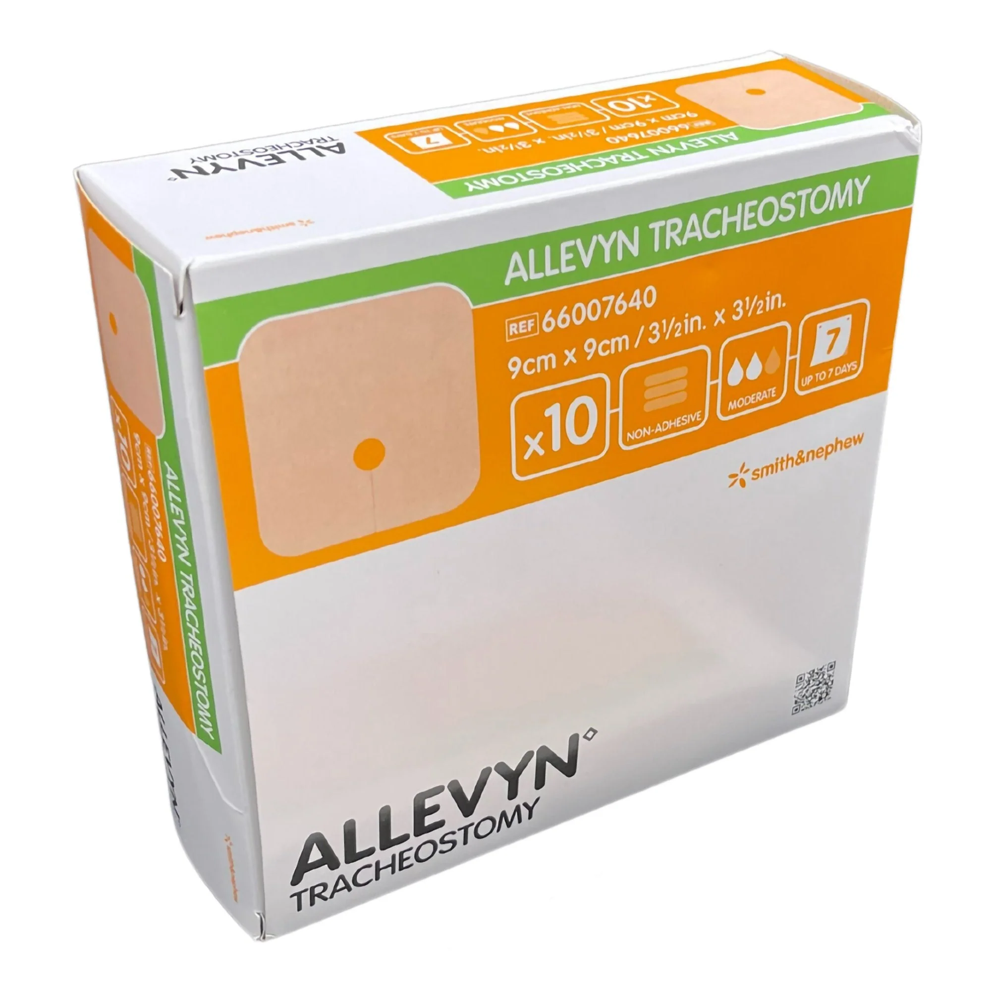 Smith & Nephew Smith & Nephew Allevyn Tracheostomy Nonadhesive Foam Dressing, 3.5 x 3.5 Inch (80/CS) - Image 2