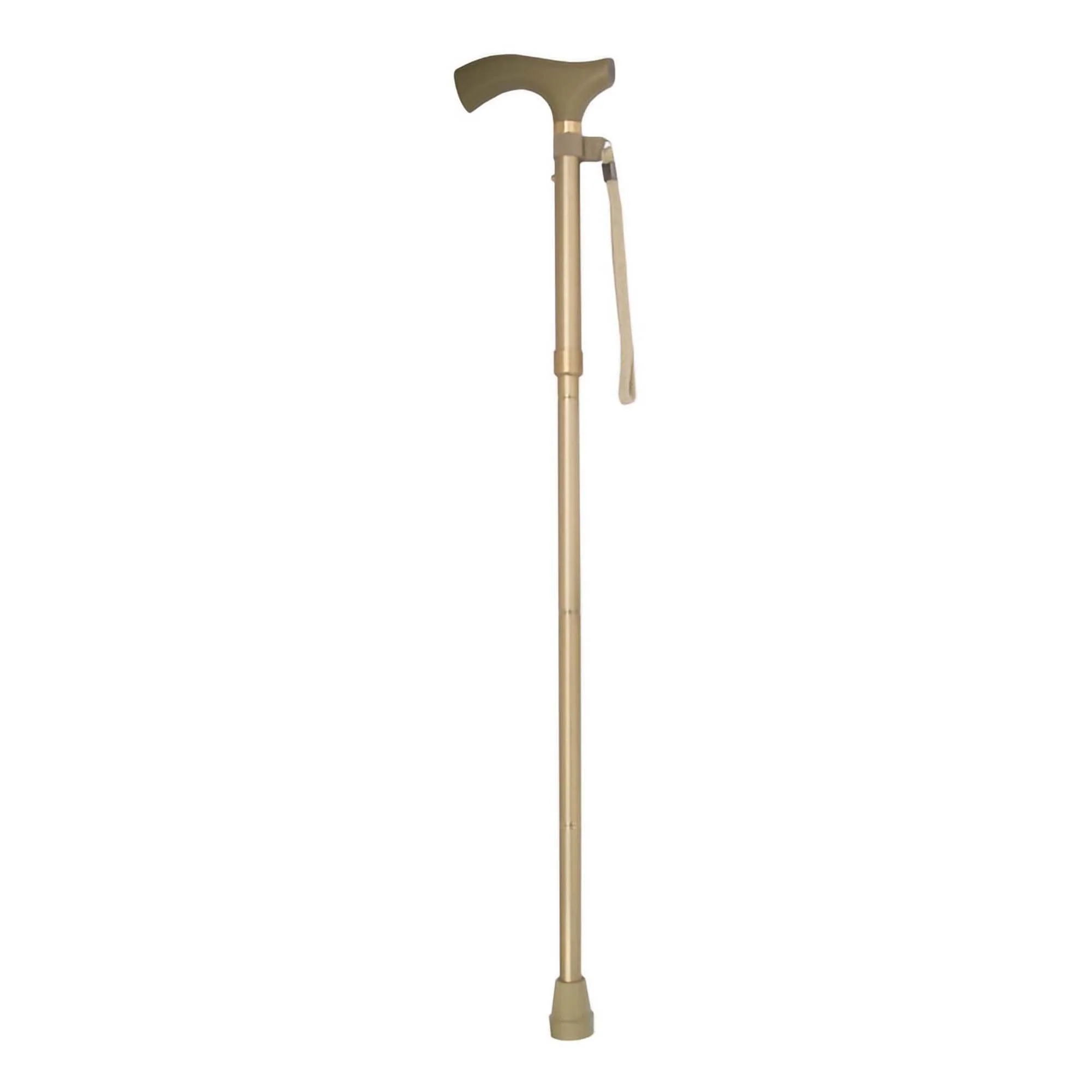 Mabis Healthcare Switch Sticks Gold Folding Cane, 32 to 37 Inch Height - Image 3