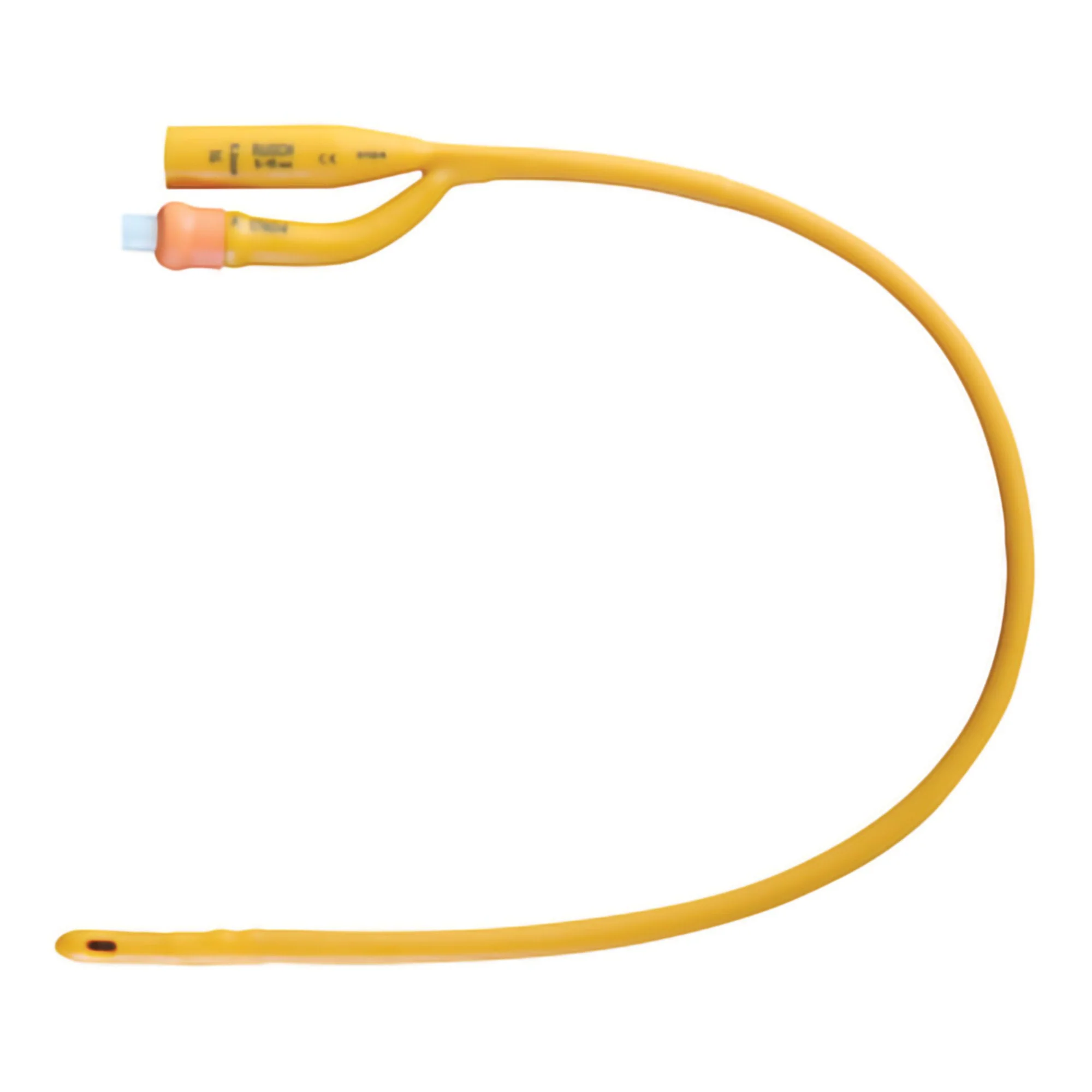 Foley Catheter Rusch Gold 2-Way Standard Tip 5 cc Balloon 18 Fr. Silicone Coated Latex