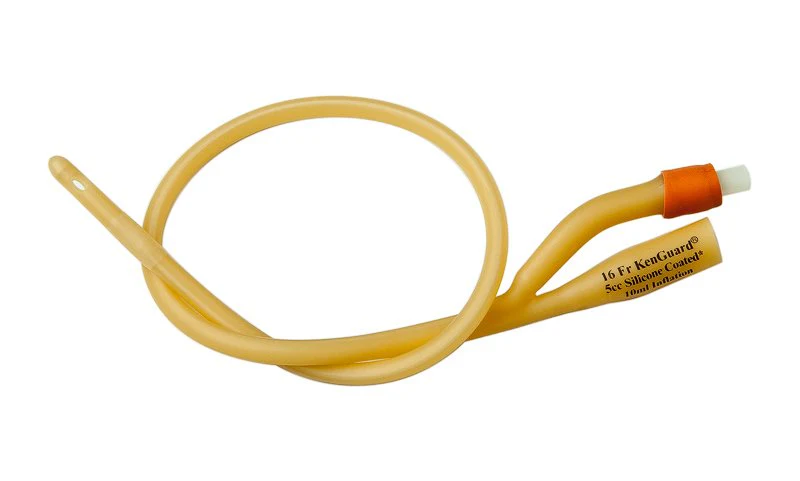 Foley Catheter Rusch Gold 3-Way Standard Tip 30 cc Balloon 26 Fr. Silicone Coated Latex
