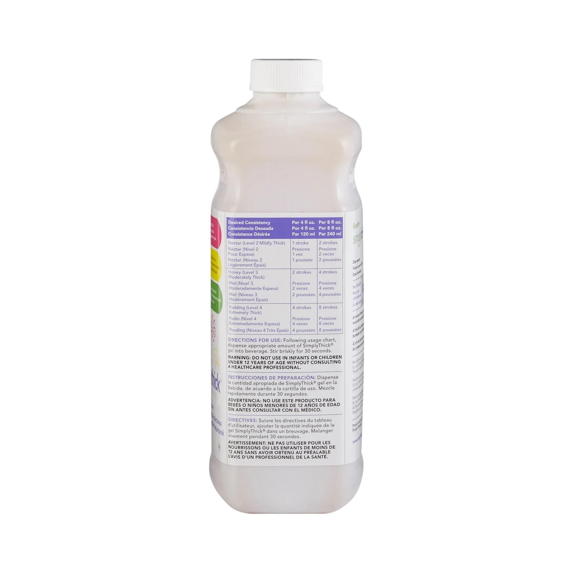 Simply Thick SimplyThick EasyMix Bottle and Pump, 1.6 Liter Pump Bottle - Image 3